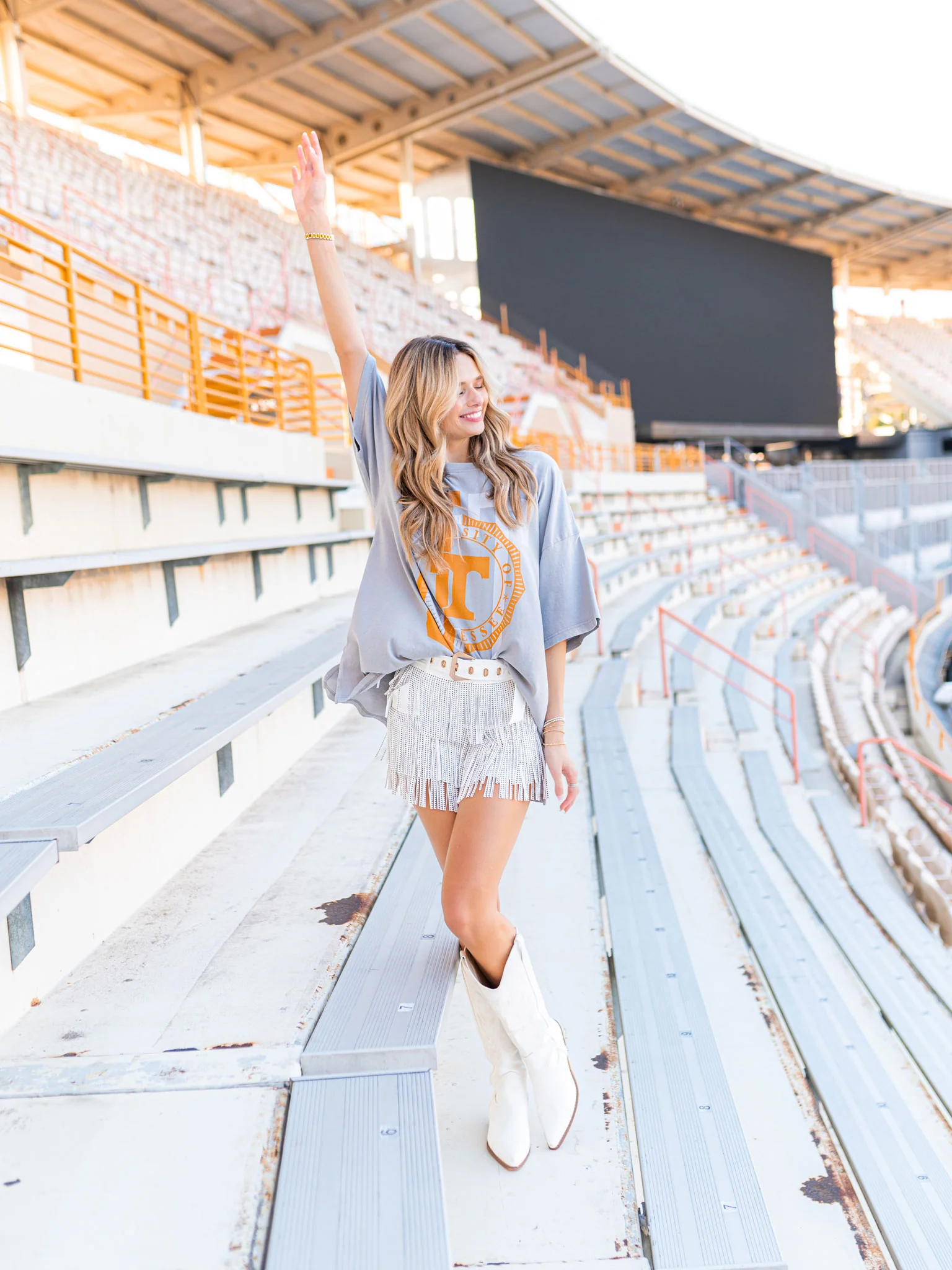 Tennessee Overprint Block Oversized Tee - Image 16