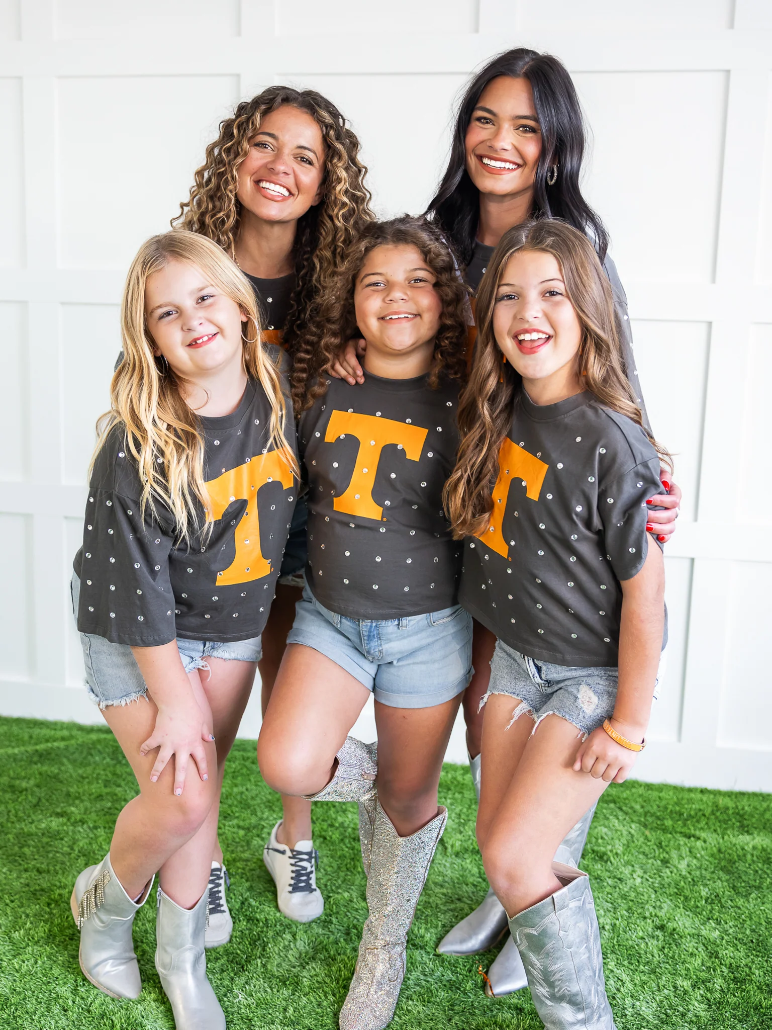 Tennessee Oversized Rhinestone Crop Top - Image 16
