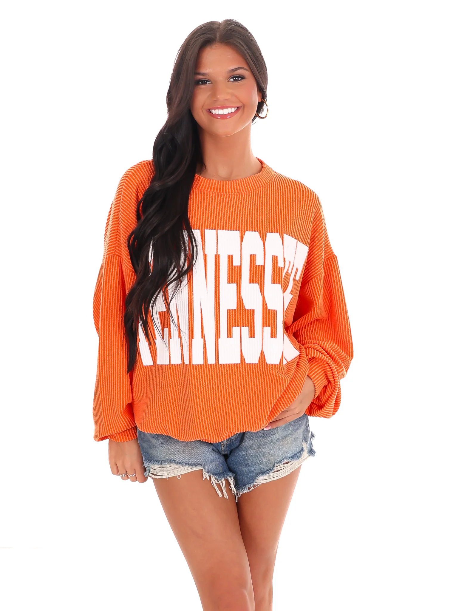 Tennessee Ribbed Oversized Pullover - Image 13