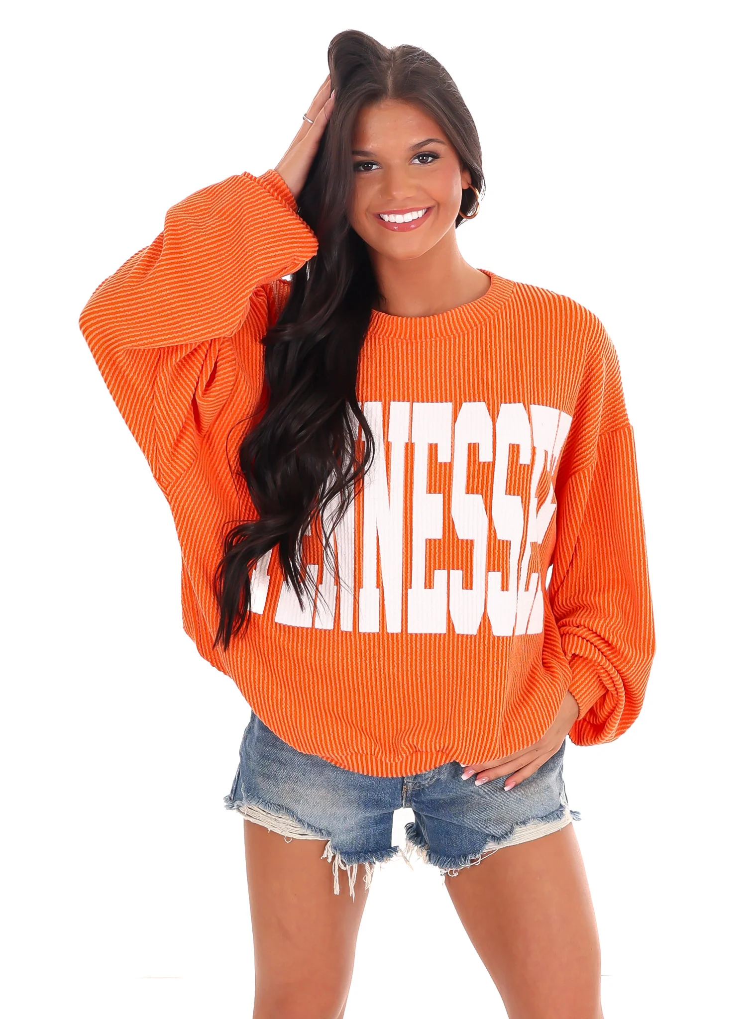 Tennessee Ribbed Oversized Pullover - Image 15