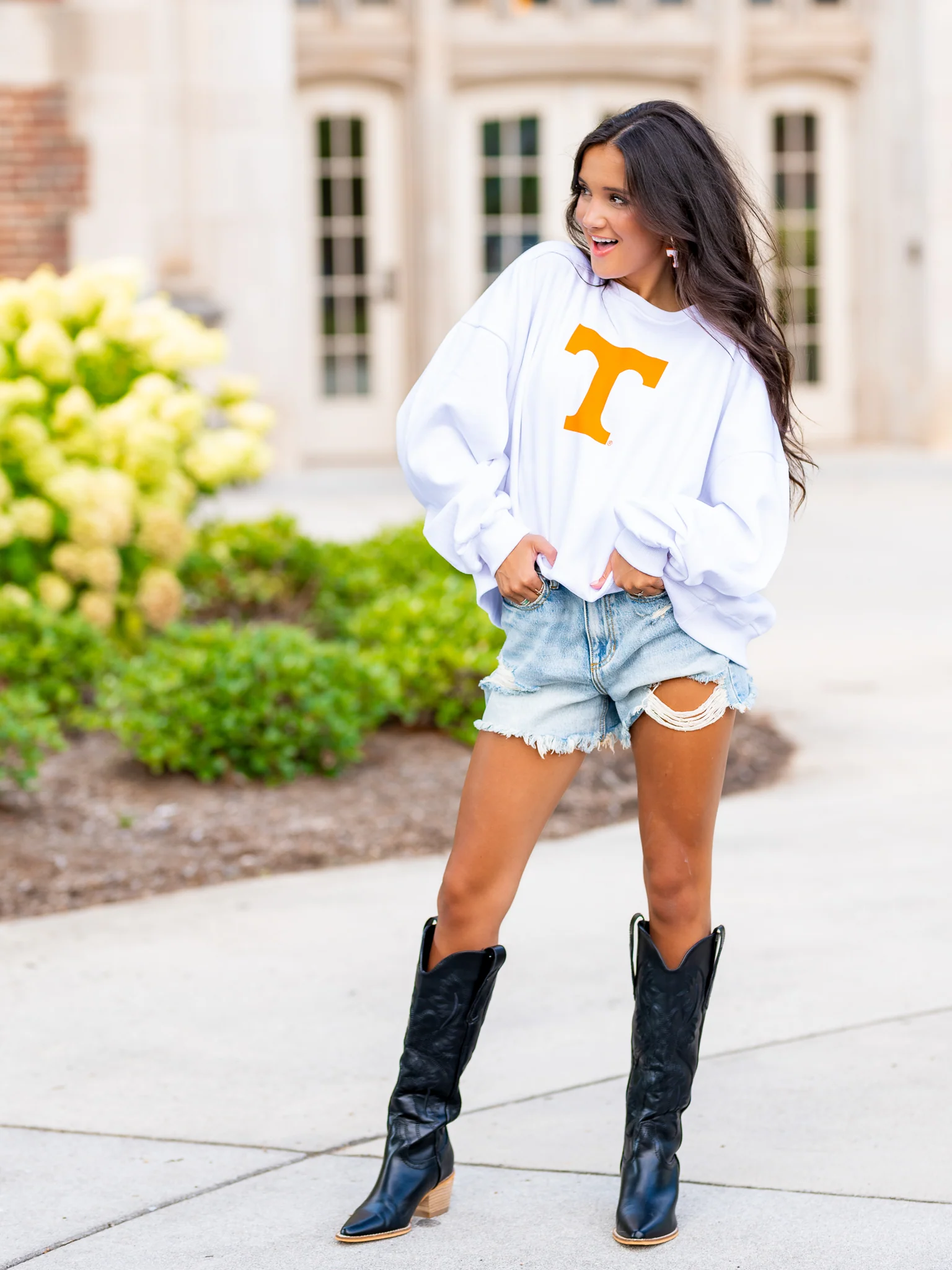 Tennessee Script Oversized Sweatshirt - Image 4