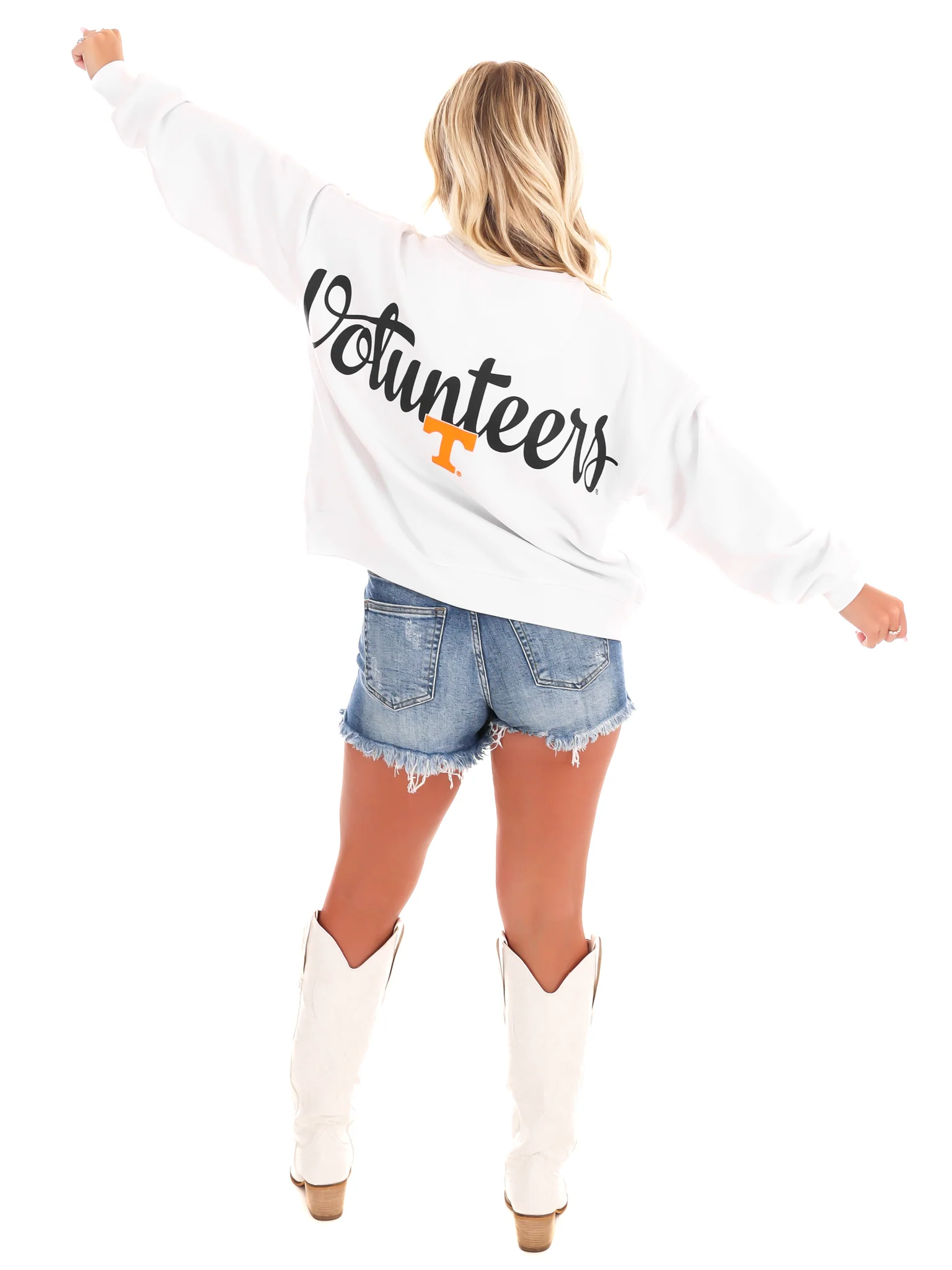 Tennessee Script Oversized Sweatshirt - Image 9