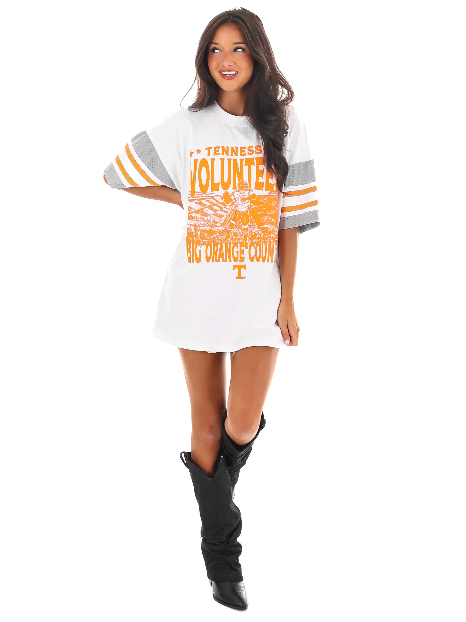 Tennessee Sports Stripe Raglan Tee - Image 7