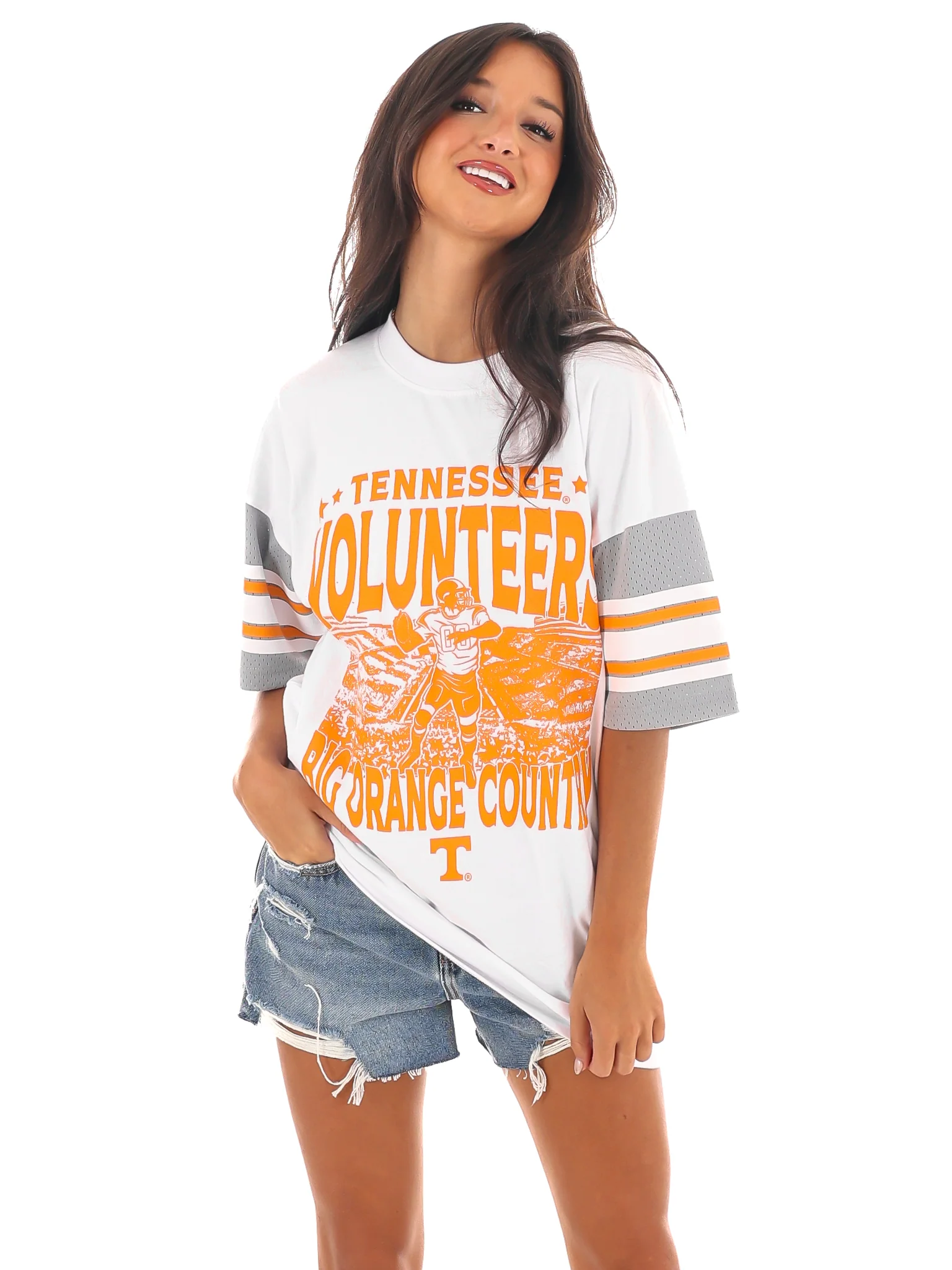 Tennessee Sports Stripe Raglan Tee - Image 8