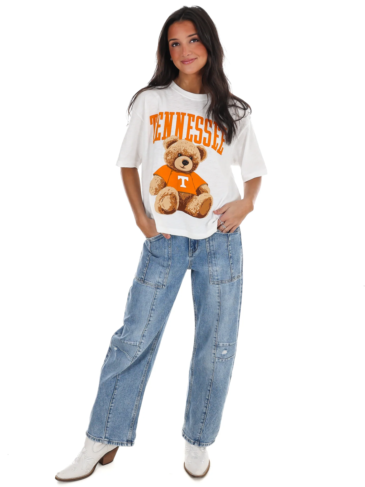 Tennessee Teddy Waist Length Tee - Image 2