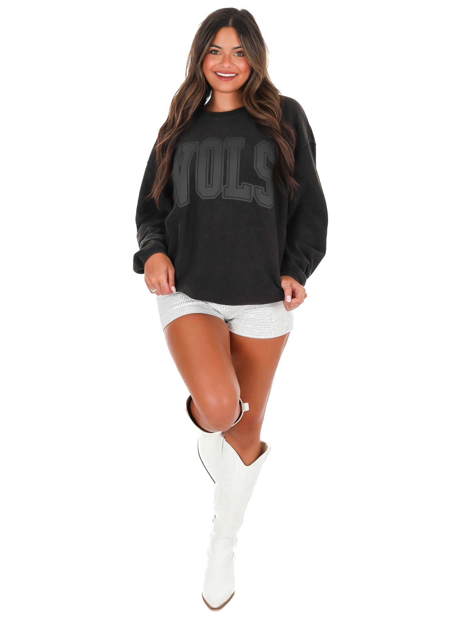 Tennessee Tonal Puff Corded Crew - Image 2