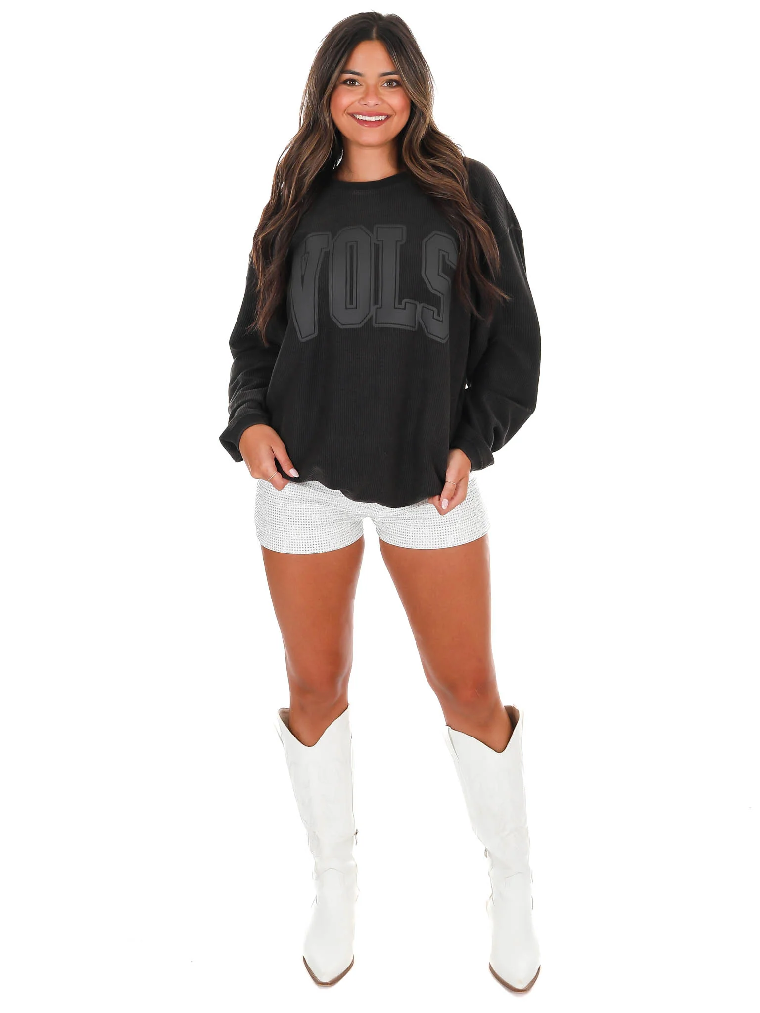 Tennessee Tonal Puff Corded Crew - Image 4
