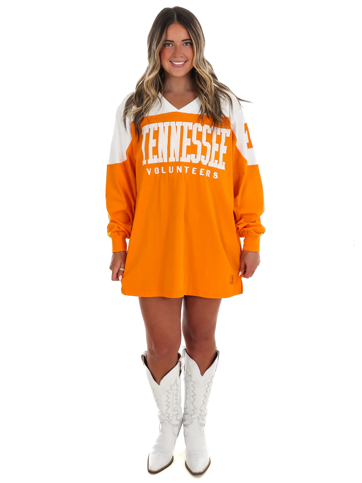Tennessee Victory V-Neck Oversized Pullover - Image 2