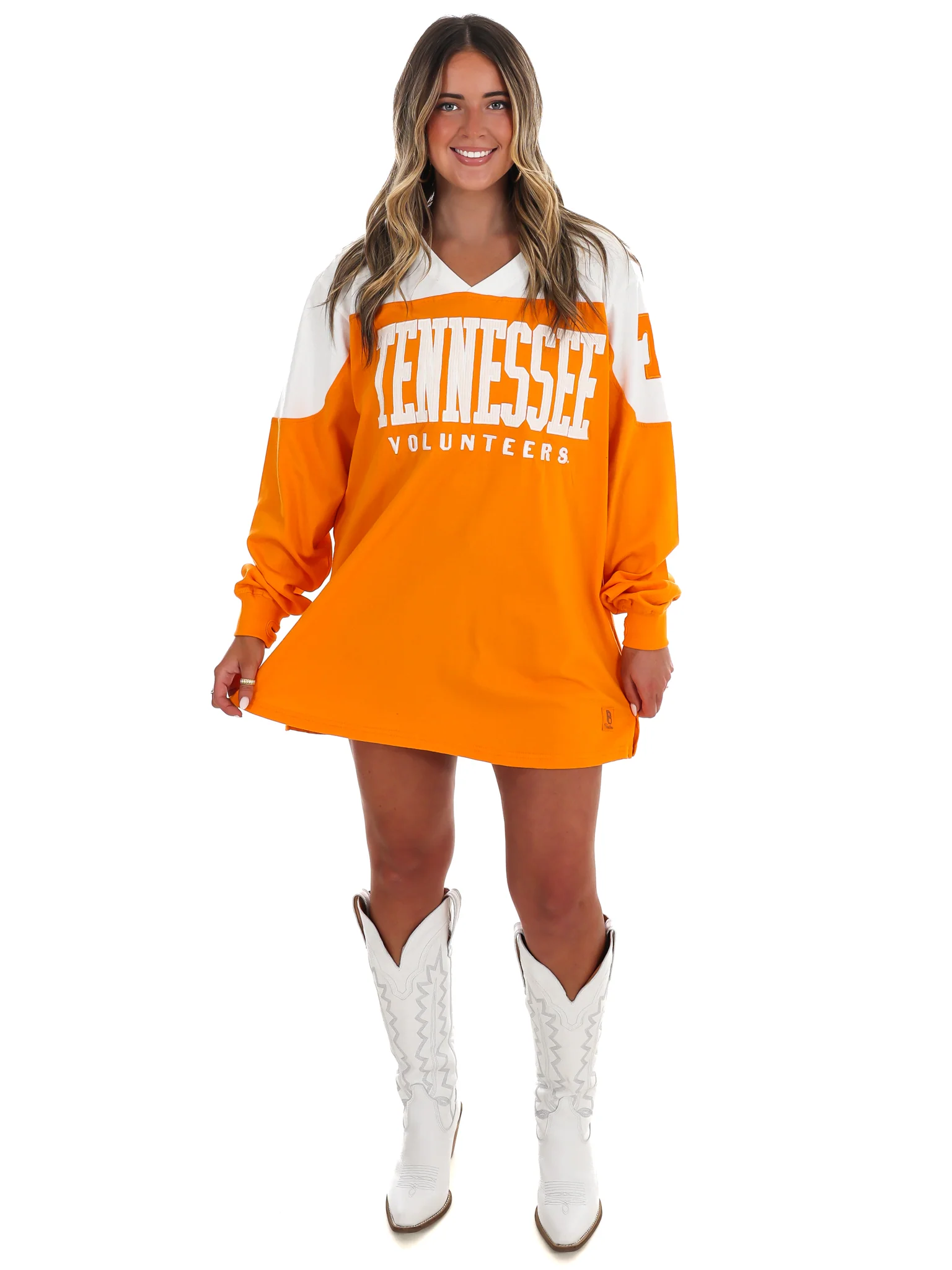 Tennessee Victory V-Neck Oversized Pullover - Image 4