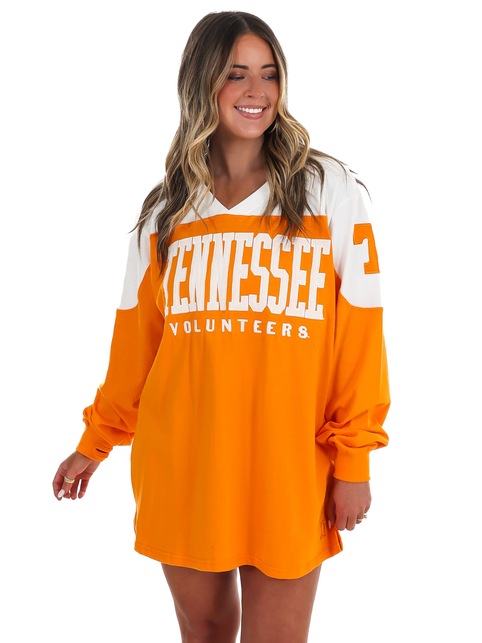 Tennessee Victory V-Neck Oversized Pullover - Image 5