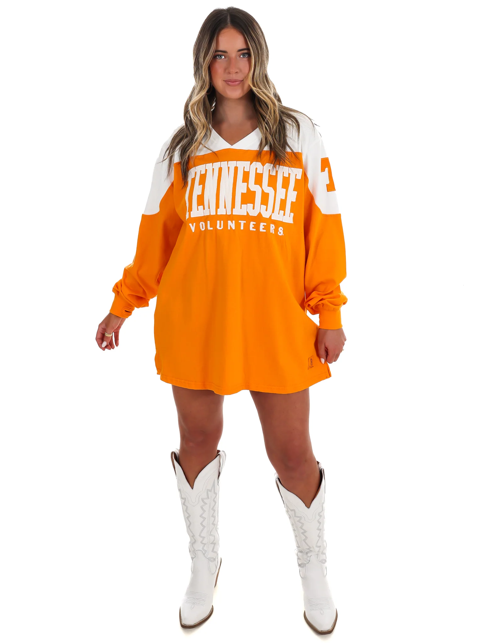 Tennessee Victory V-Neck Oversized Pullover - Image 6
