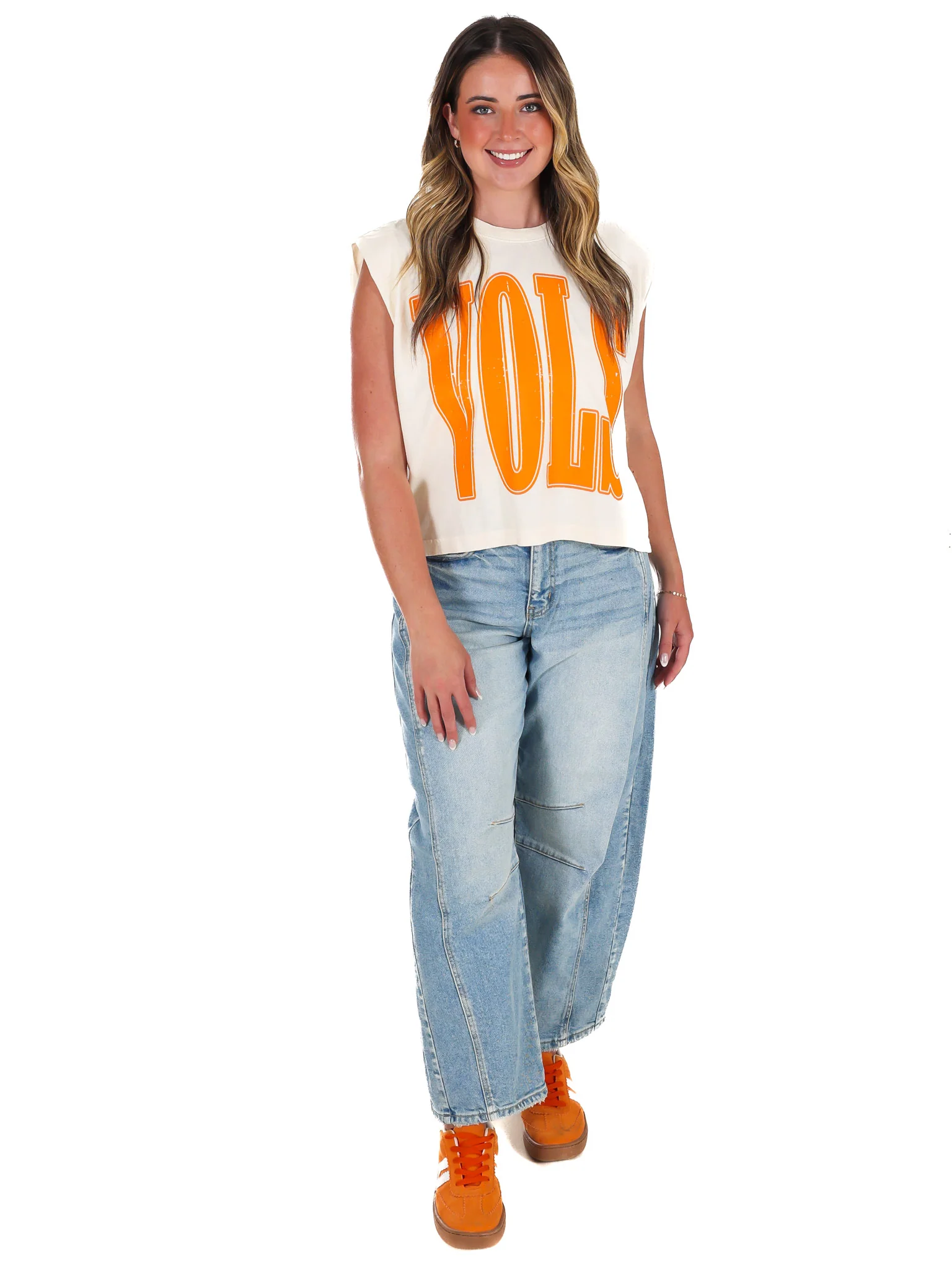 Tennessee VOLS 90's Muscle Tank - Image 6