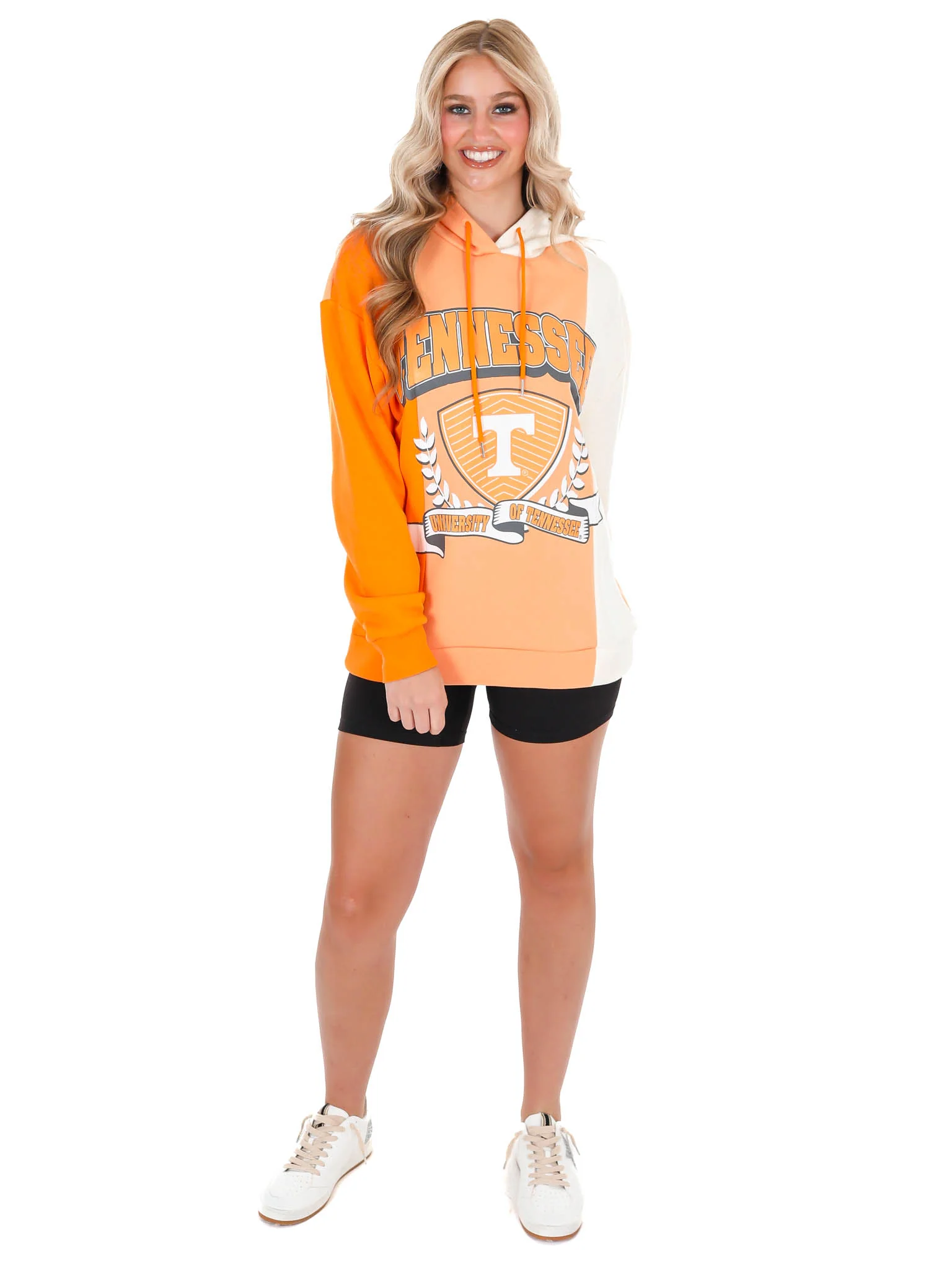 Tennessee Volunteers Colorblock Trio Hoodie - Image 10