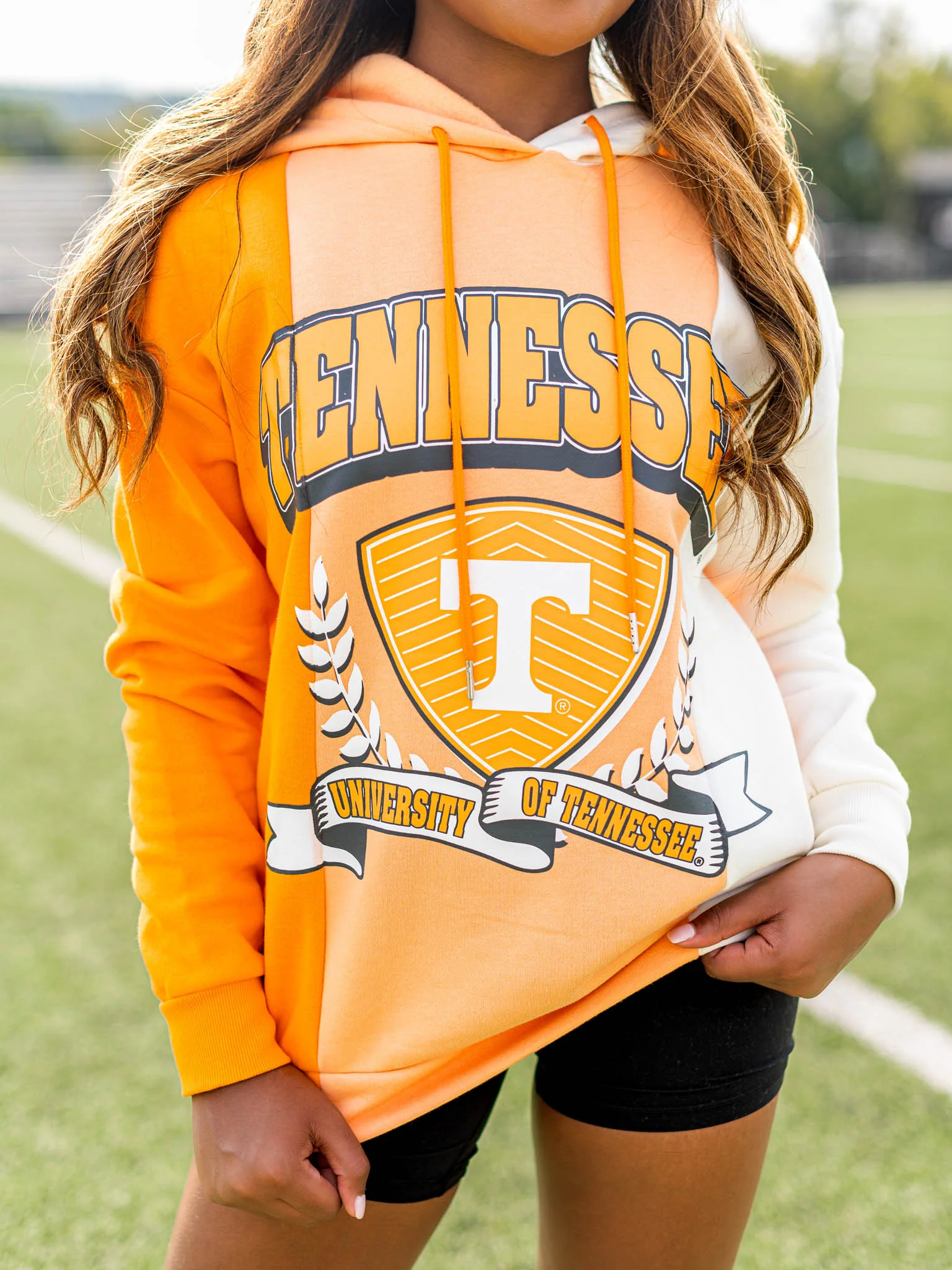 Tennessee Volunteers Colorblock Trio Hoodie - Image 3