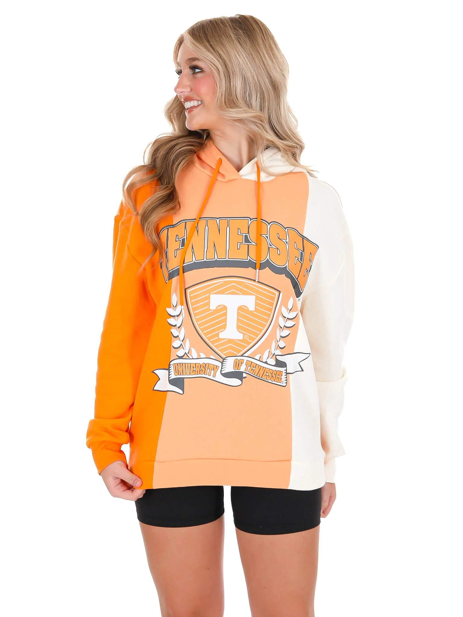 Tennessee Volunteers Colorblock Trio Hoodie - Image 7