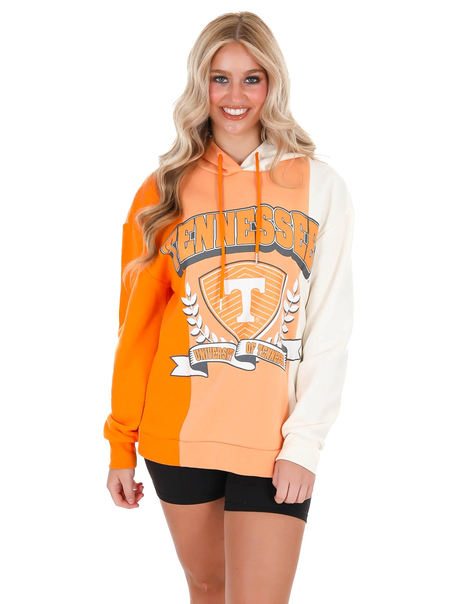 Tennessee Volunteers Colorblock Trio Hoodie - Image 9