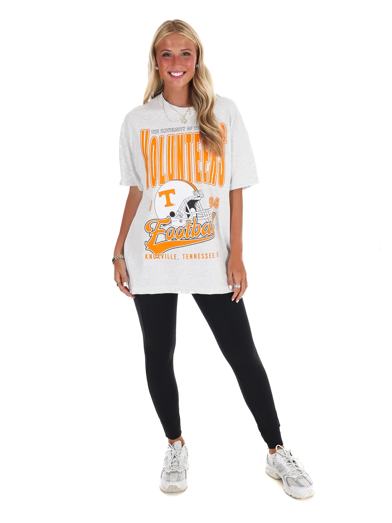 Tennessee Volunteers Football Vintage Oversized Tee - Image 2
