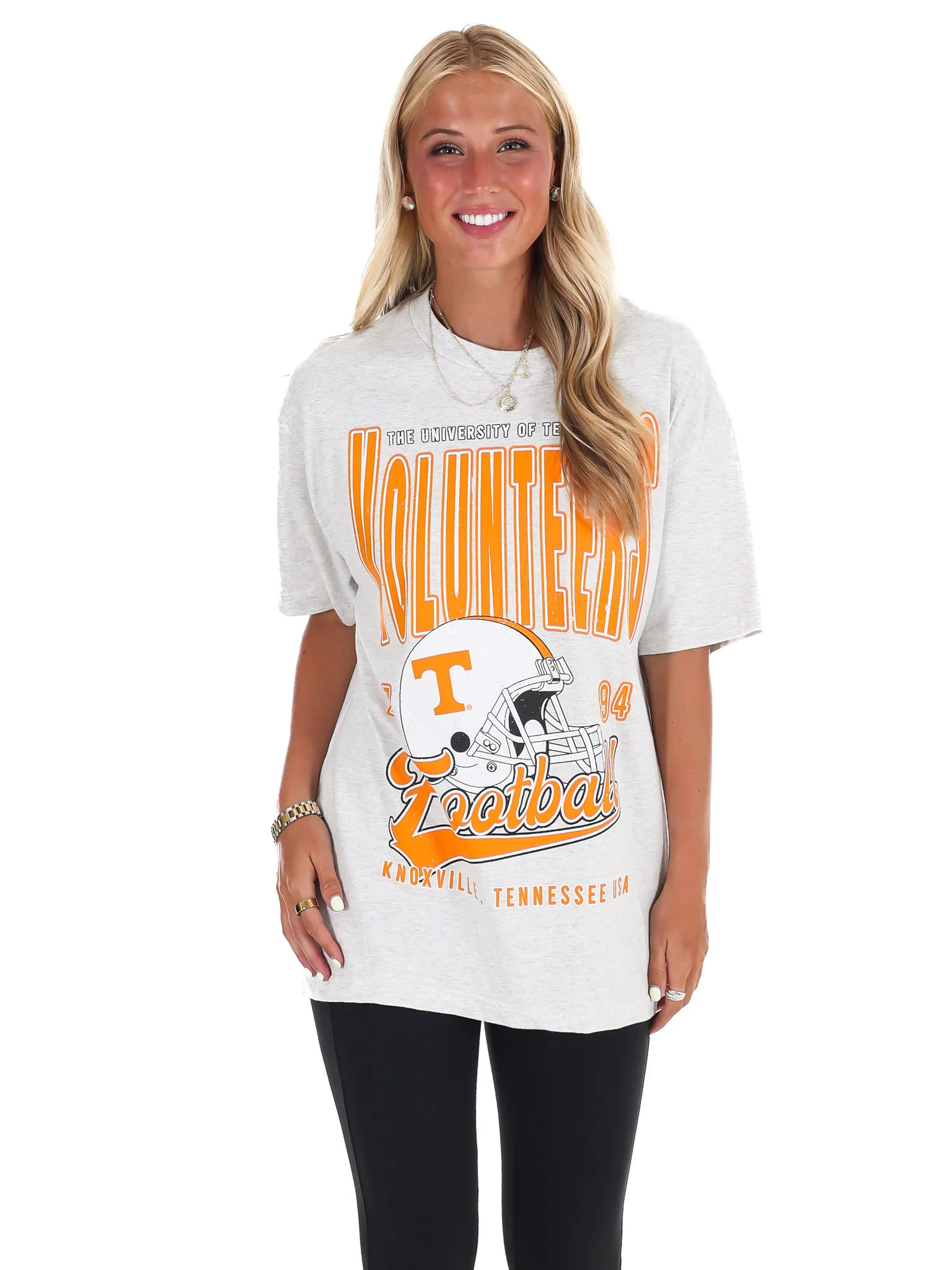 Tennessee Volunteers Football Vintage Oversized Tee - Image 3
