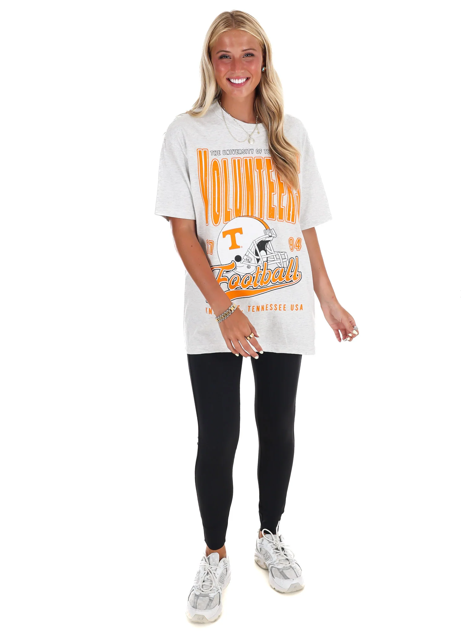 Tennessee Volunteers Football Vintage Oversized Tee - Image 4