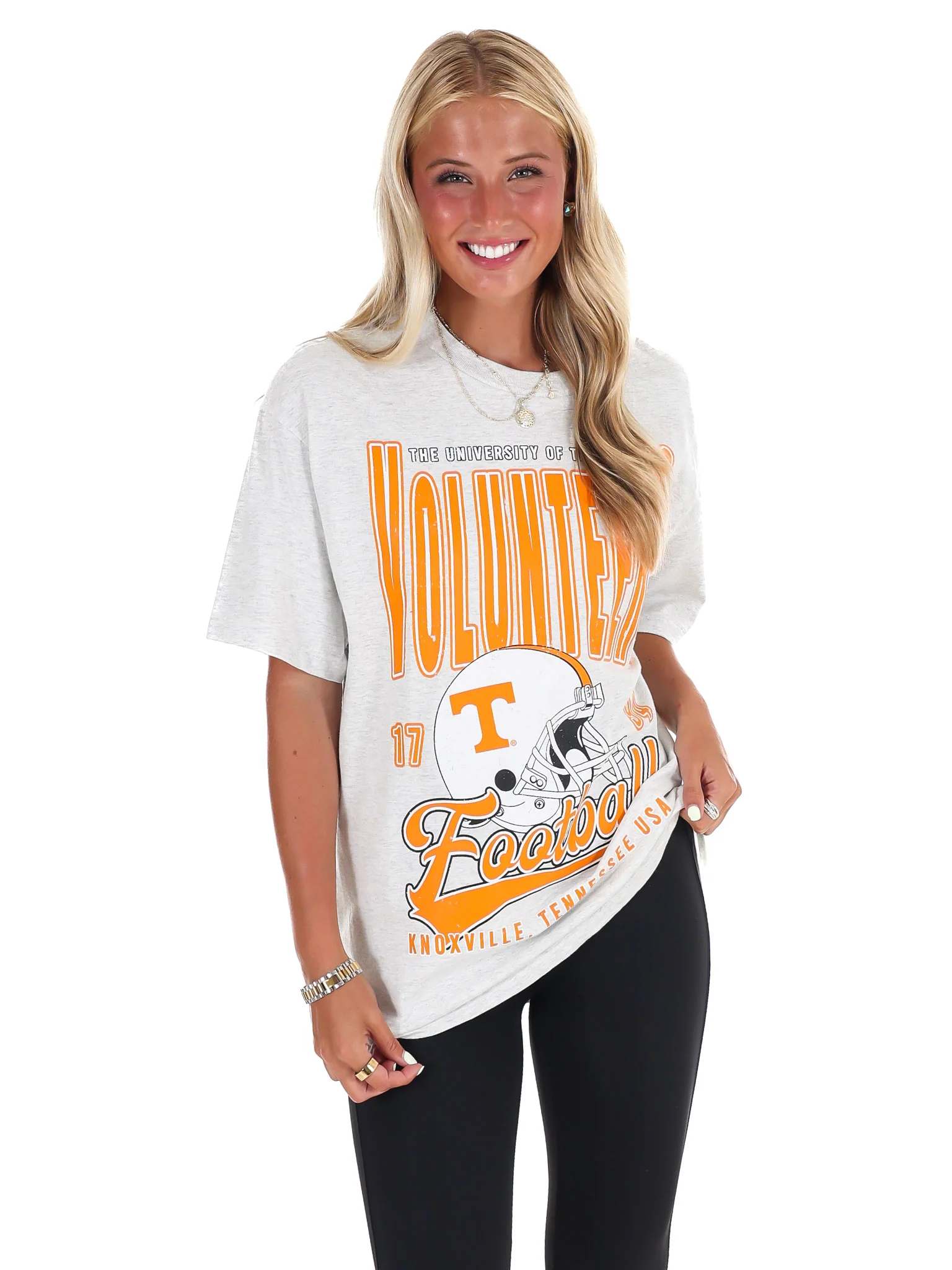 Tennessee Volunteers Football Vintage Oversized Tee - Image 5