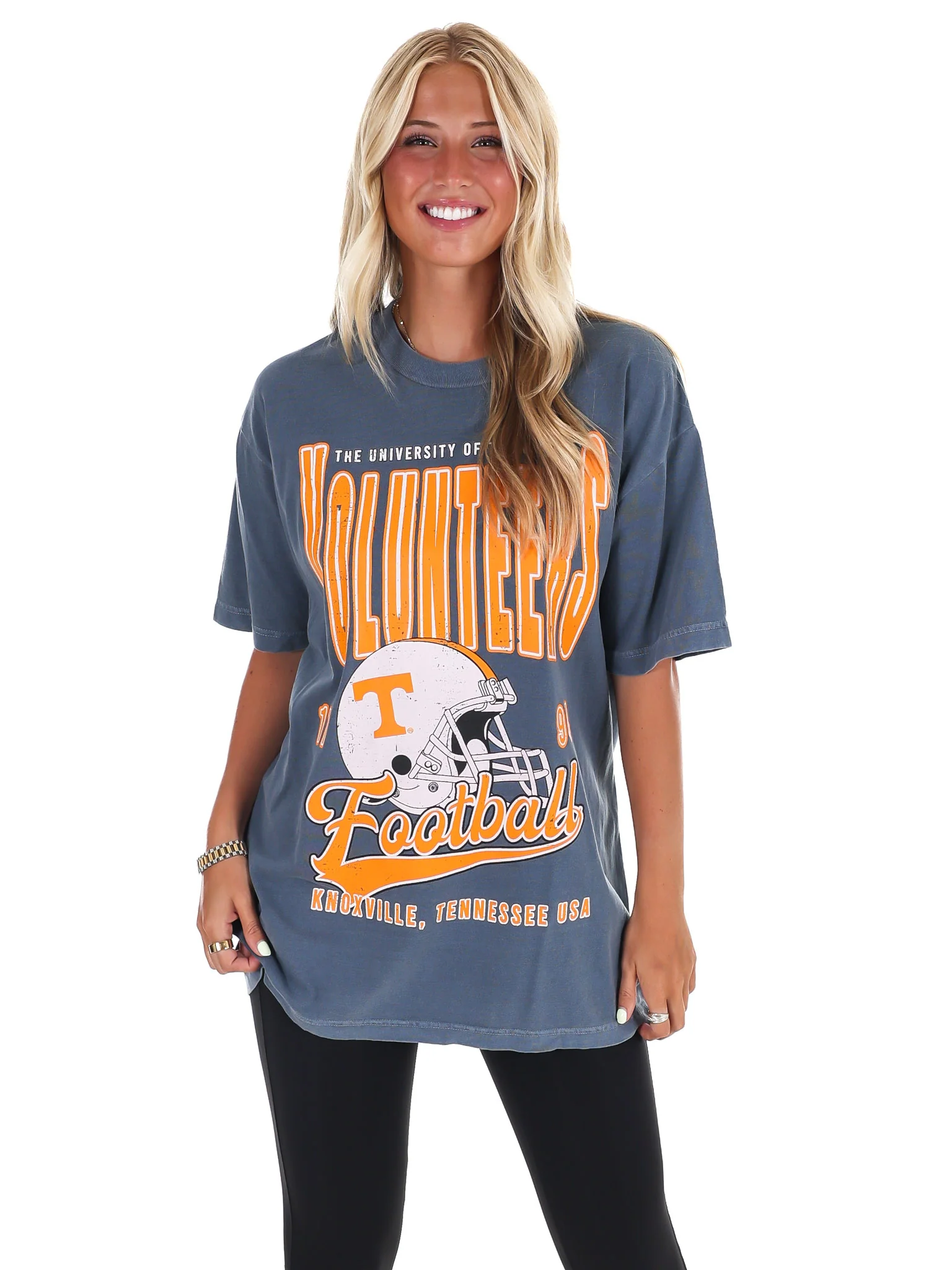 Tennessee Volunteers Football Vintage Oversized Tee - Image 8
