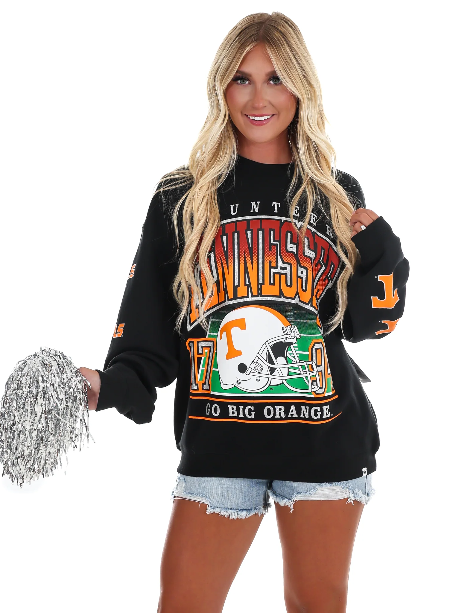 Tennessee Volunteers Go Big Oversized Sweatshirt - Image 5