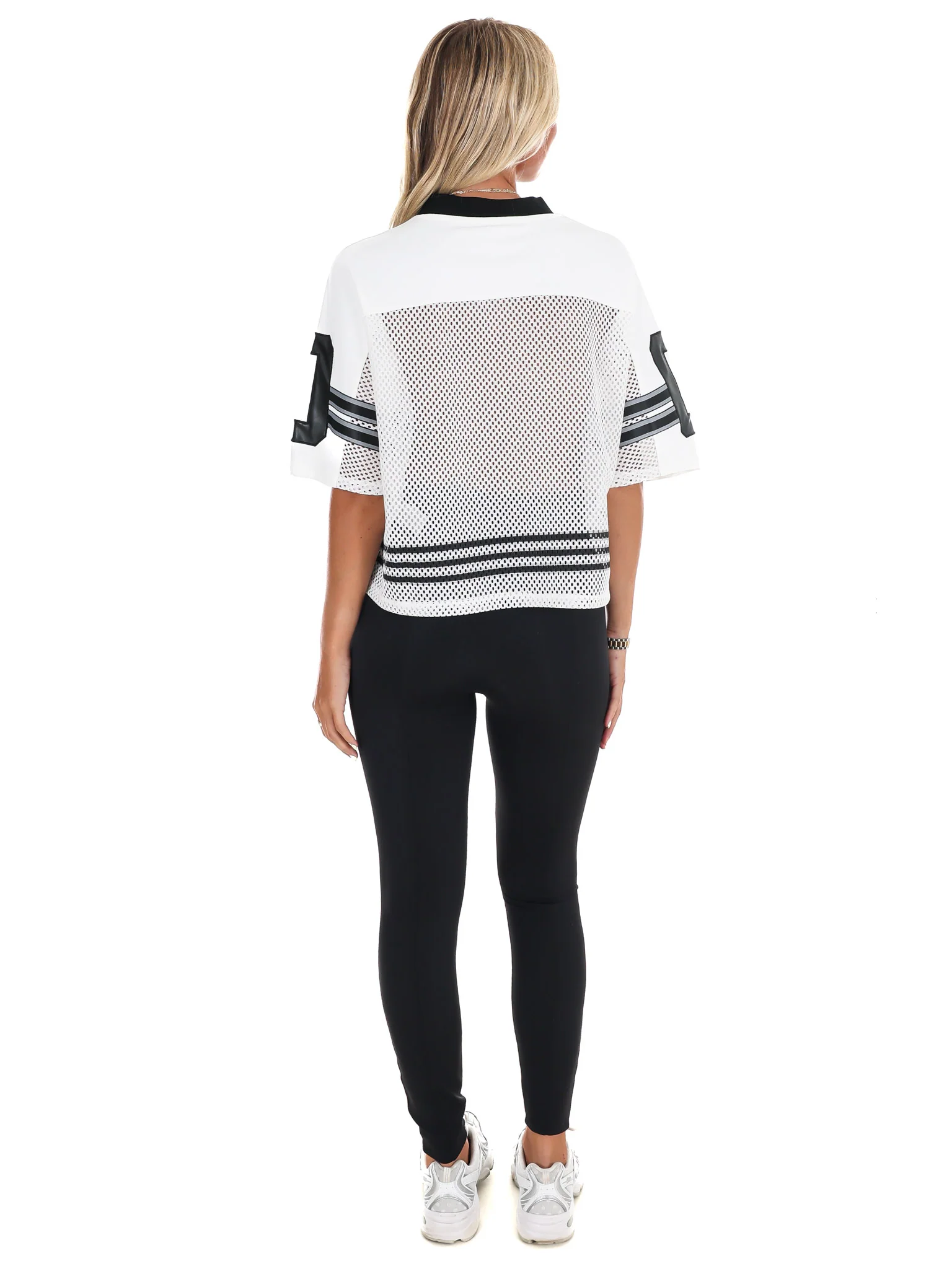 Tennessee Volunteers Midi-Crop Sport Mesh Jersey Top - Image 11