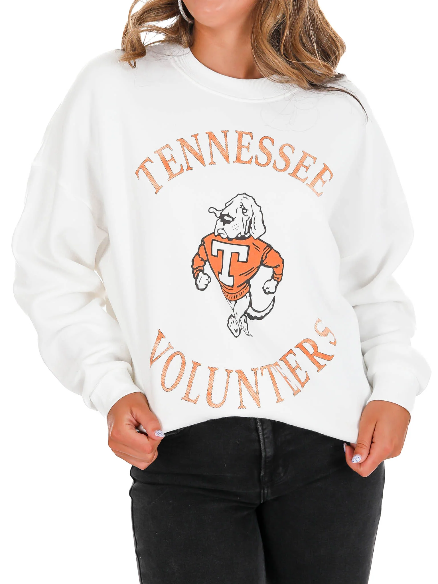 Tennessee Volunteers Play on Premium Crewneck Pullover - Image 14