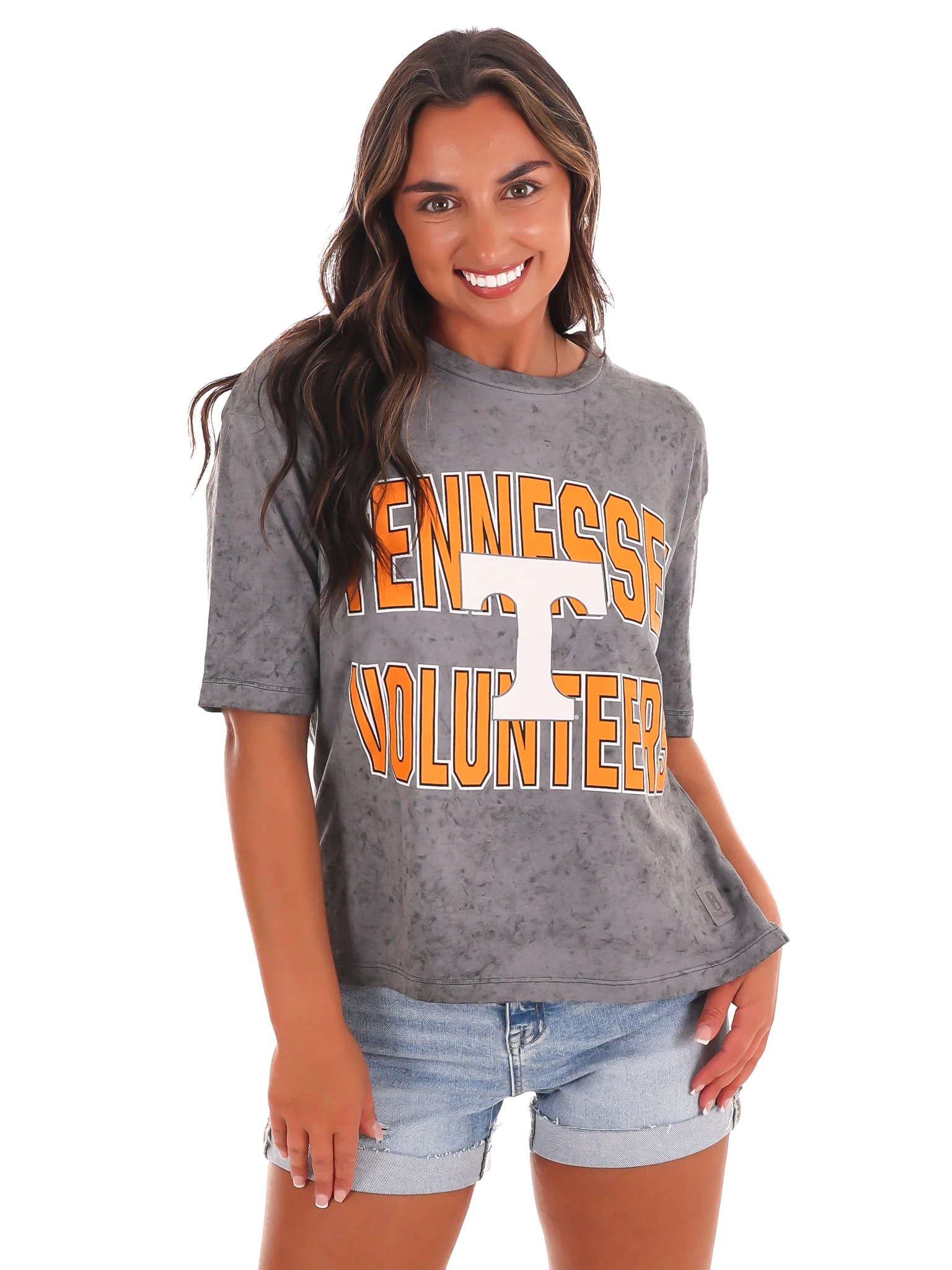 Tennessee Volunteers Power T Crop Top - Image 3