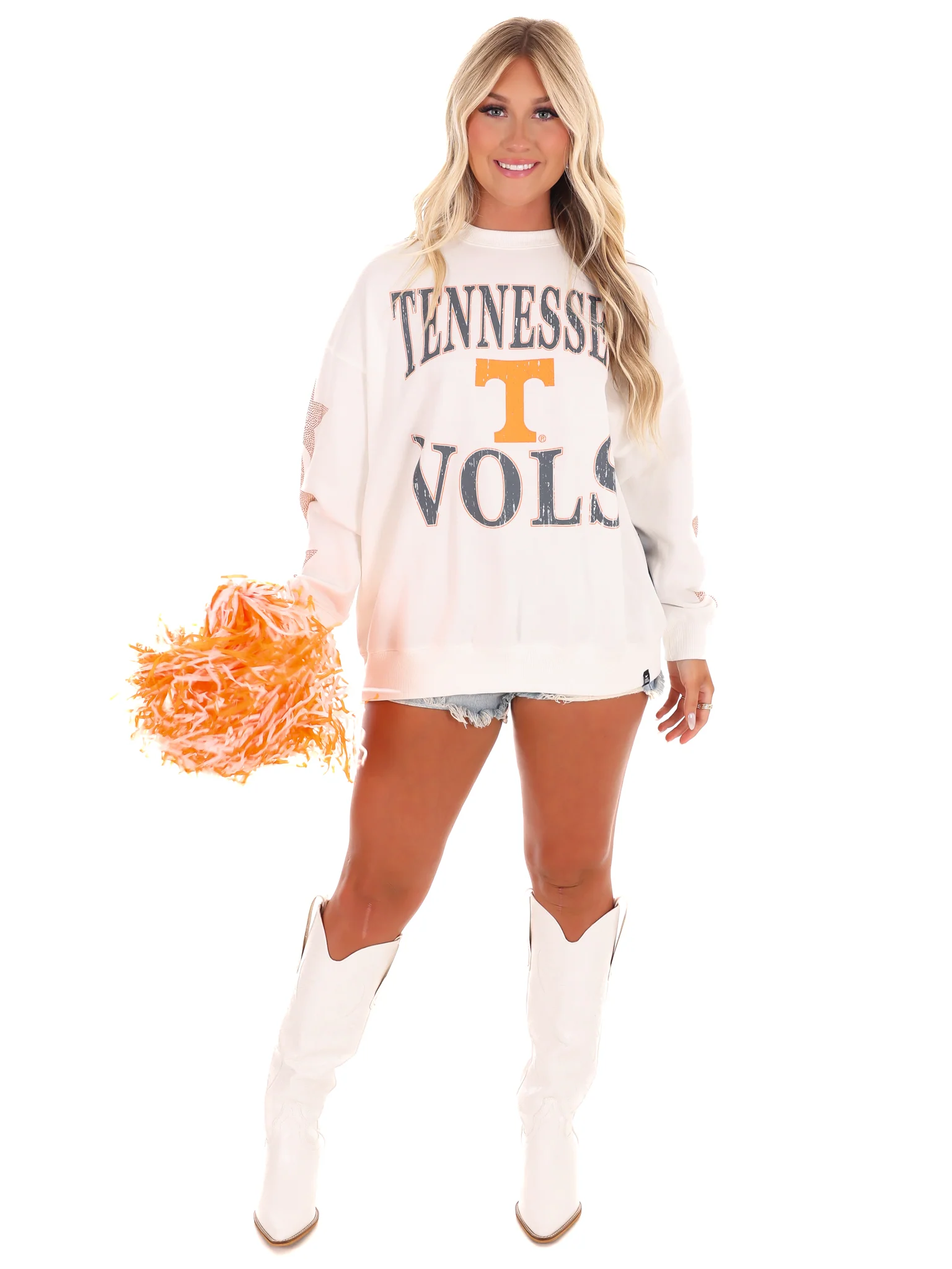 Tennessee Wynn Star Sleeve Crew - Image 2