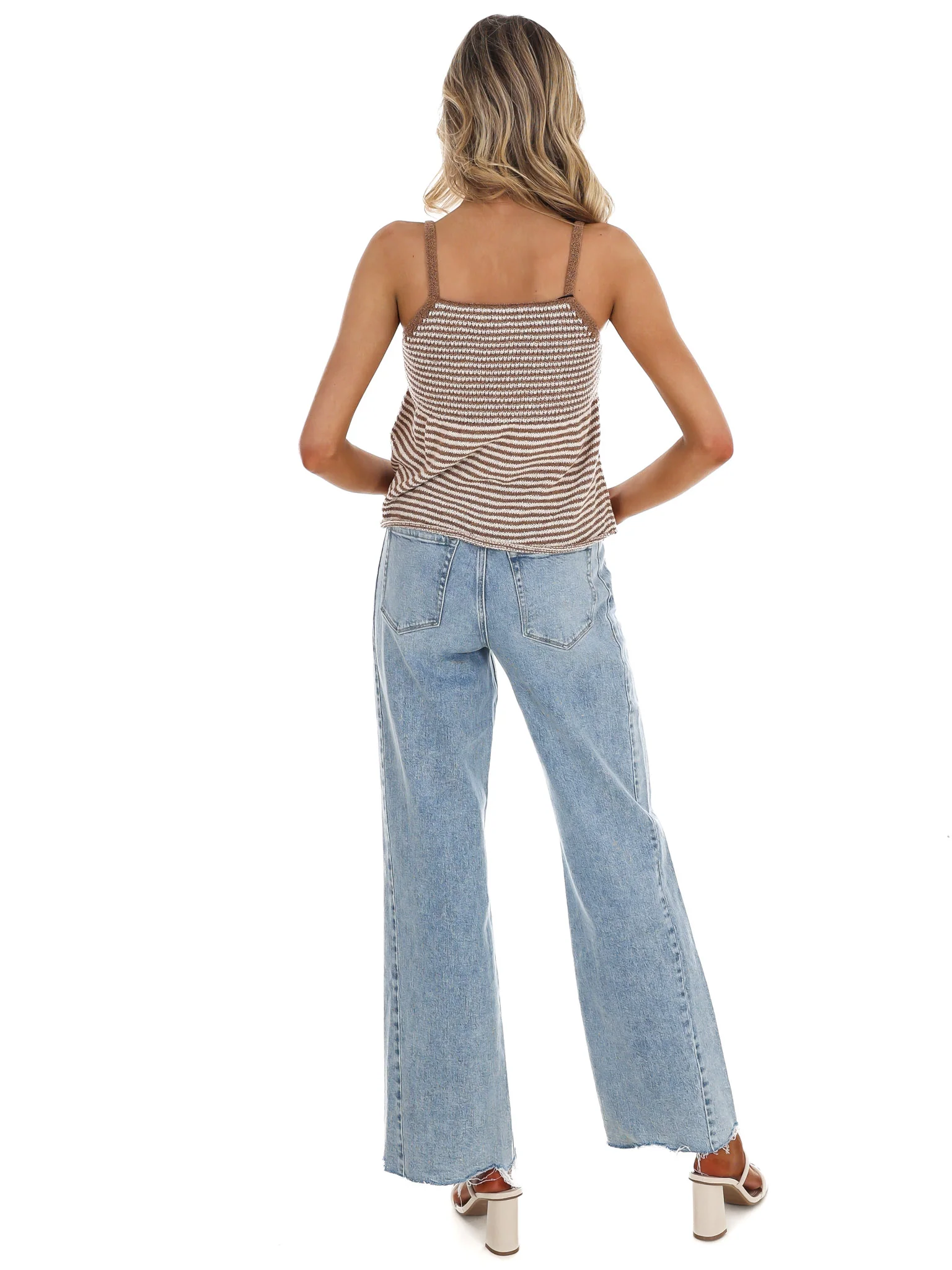 That's So True Sweater Peplum Tank Top - Image 7