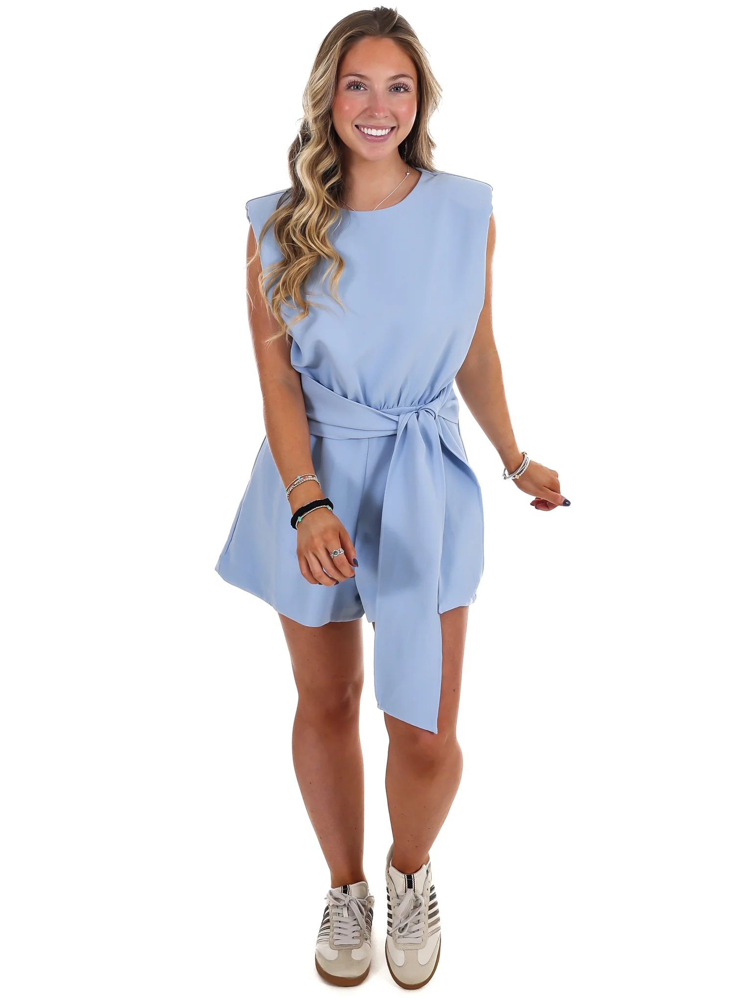 The Go-To Tie Romper - Image 14