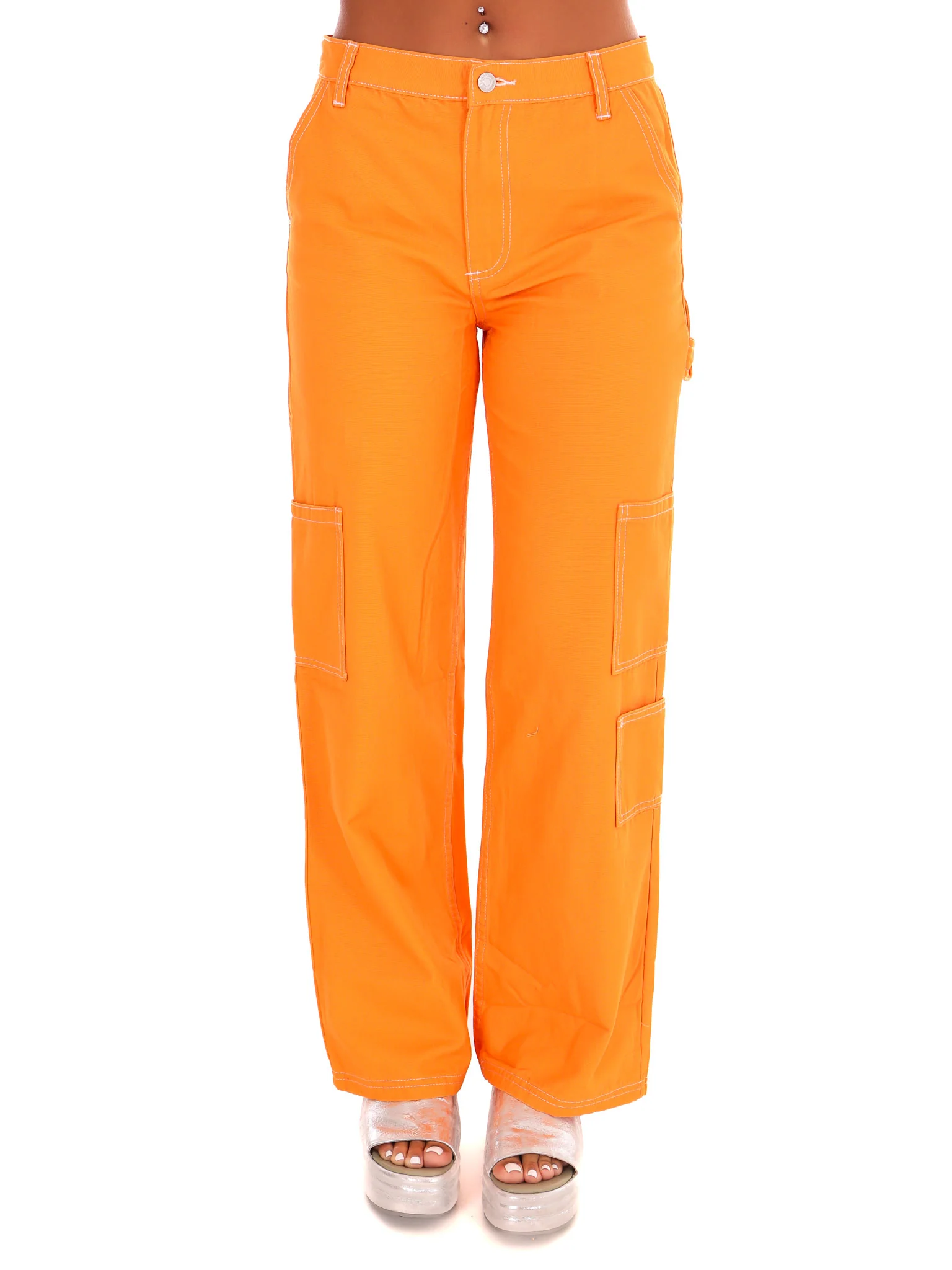 The Good Stuff Utility Wide Leg Pants - Image 3