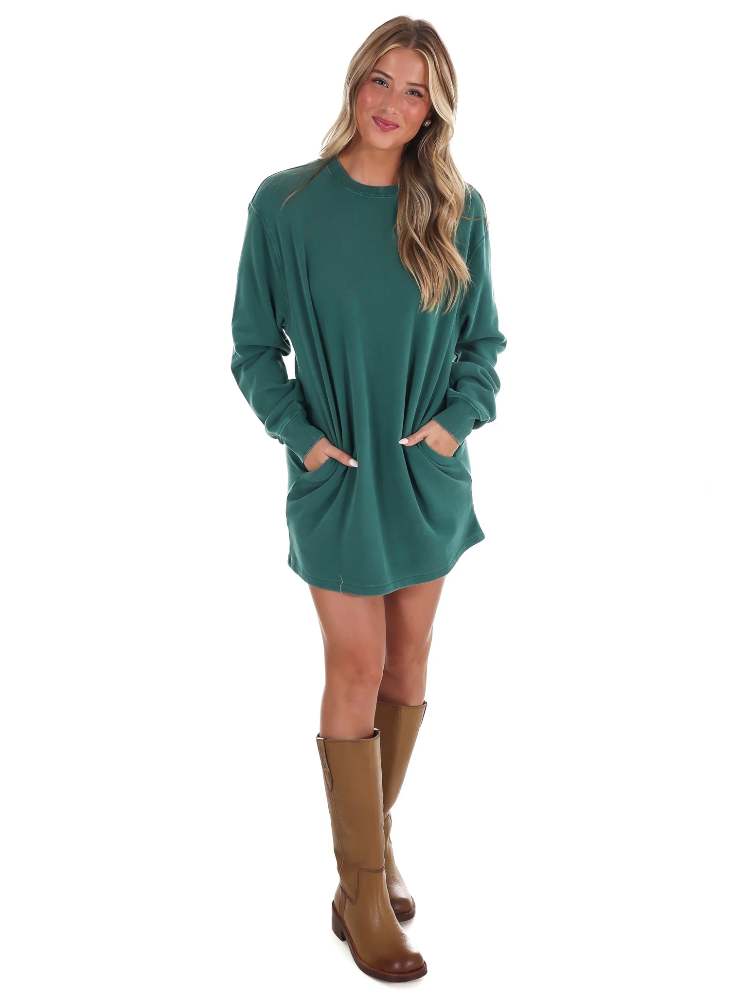 The Horizon Oversized Sweatshirt Dress - Image 11