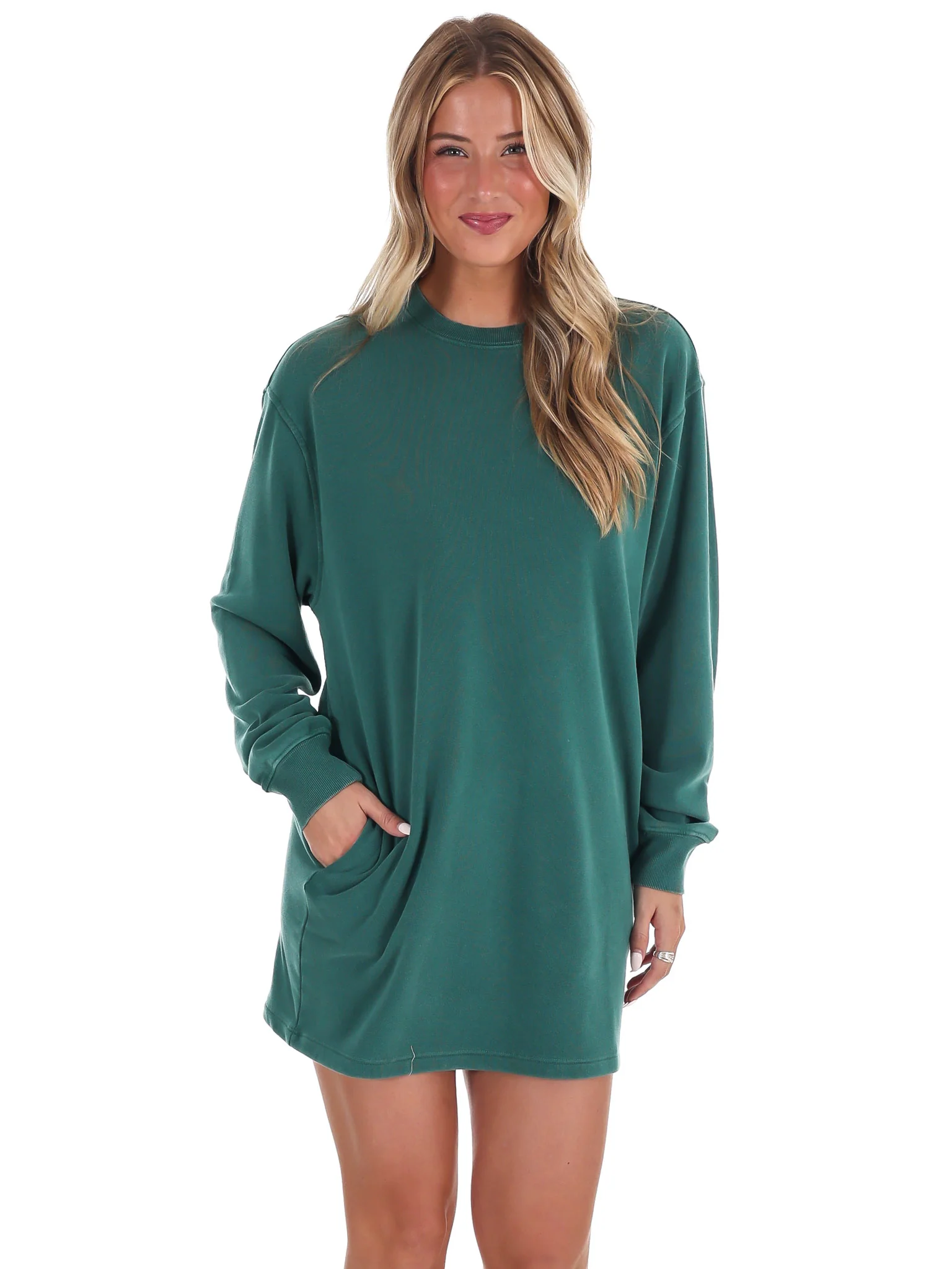 The Horizon Oversized Sweatshirt Dress - Image 12