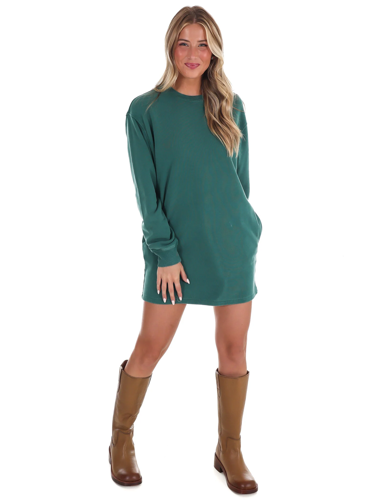 The Horizon Oversized Sweatshirt Dress - Image 13