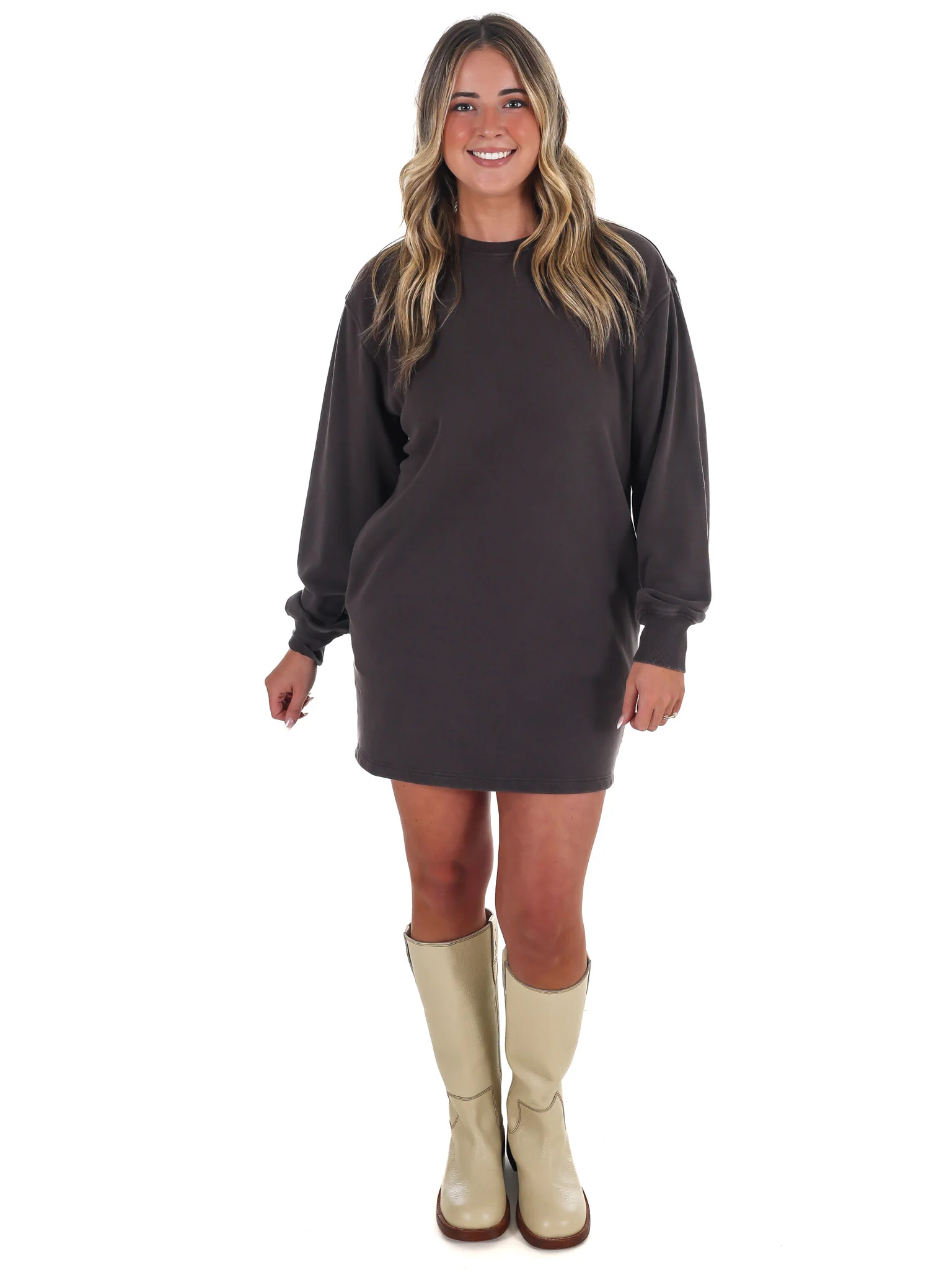 The Horizon Oversized Sweatshirt Dress - Image 17