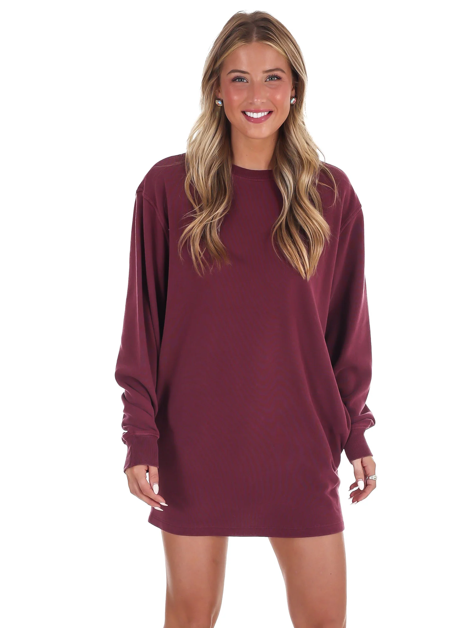 The Horizon Oversized Sweatshirt Dress - Image 25