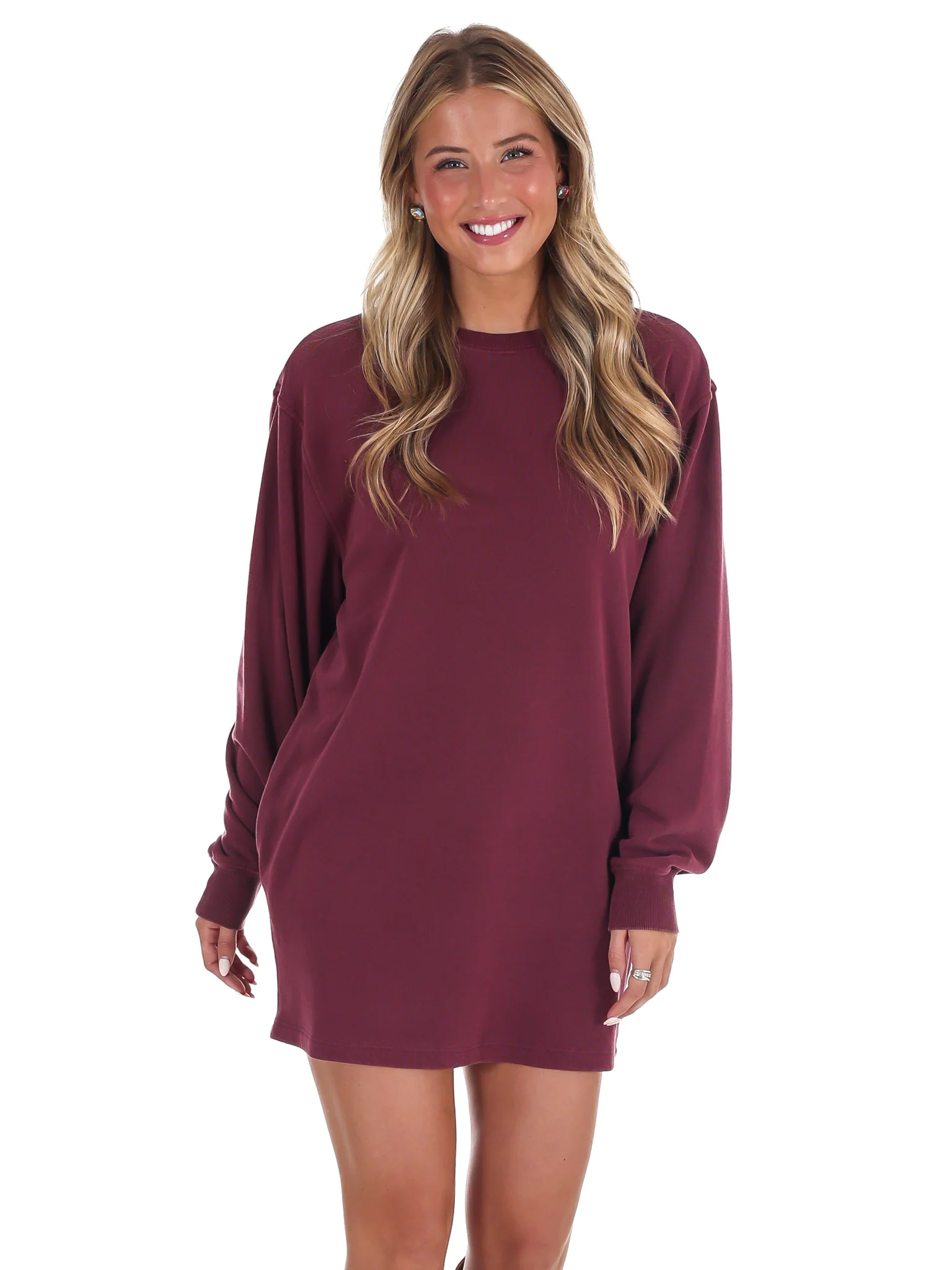 The Horizon Oversized Sweatshirt Dress - Image 27