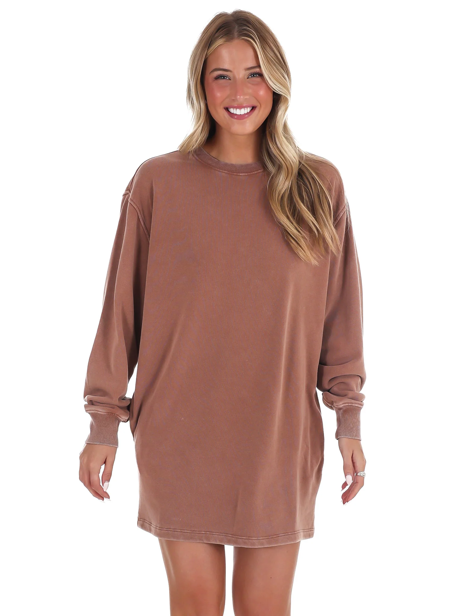 The Horizon Oversized Sweatshirt Dress - Image 32