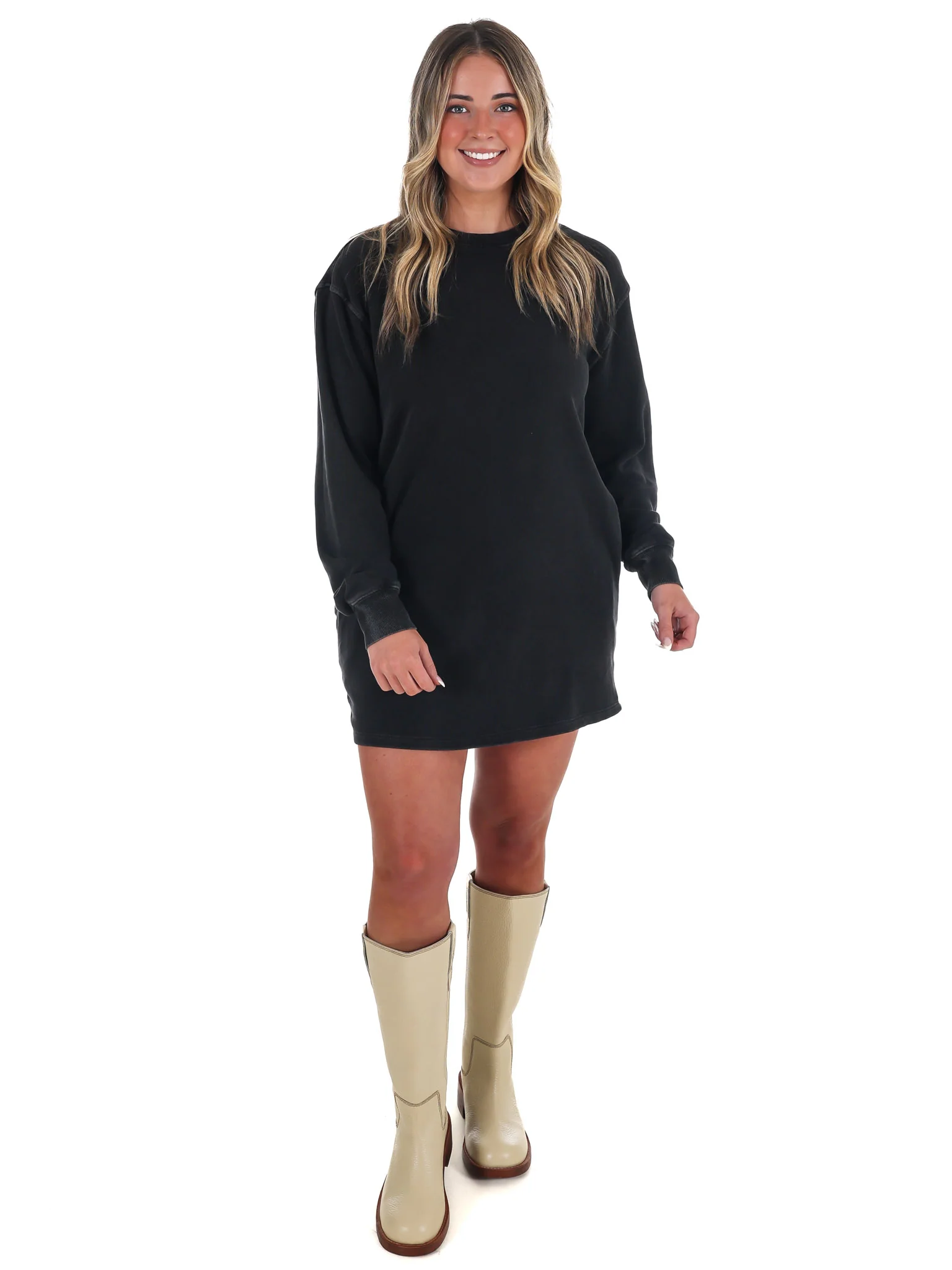 The Horizon Oversized Sweatshirt Dress - Image 6
