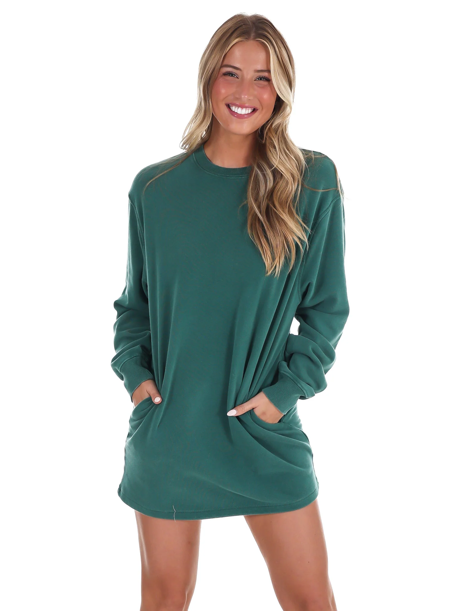 The Horizon Oversized Sweatshirt Dress - Image 8
