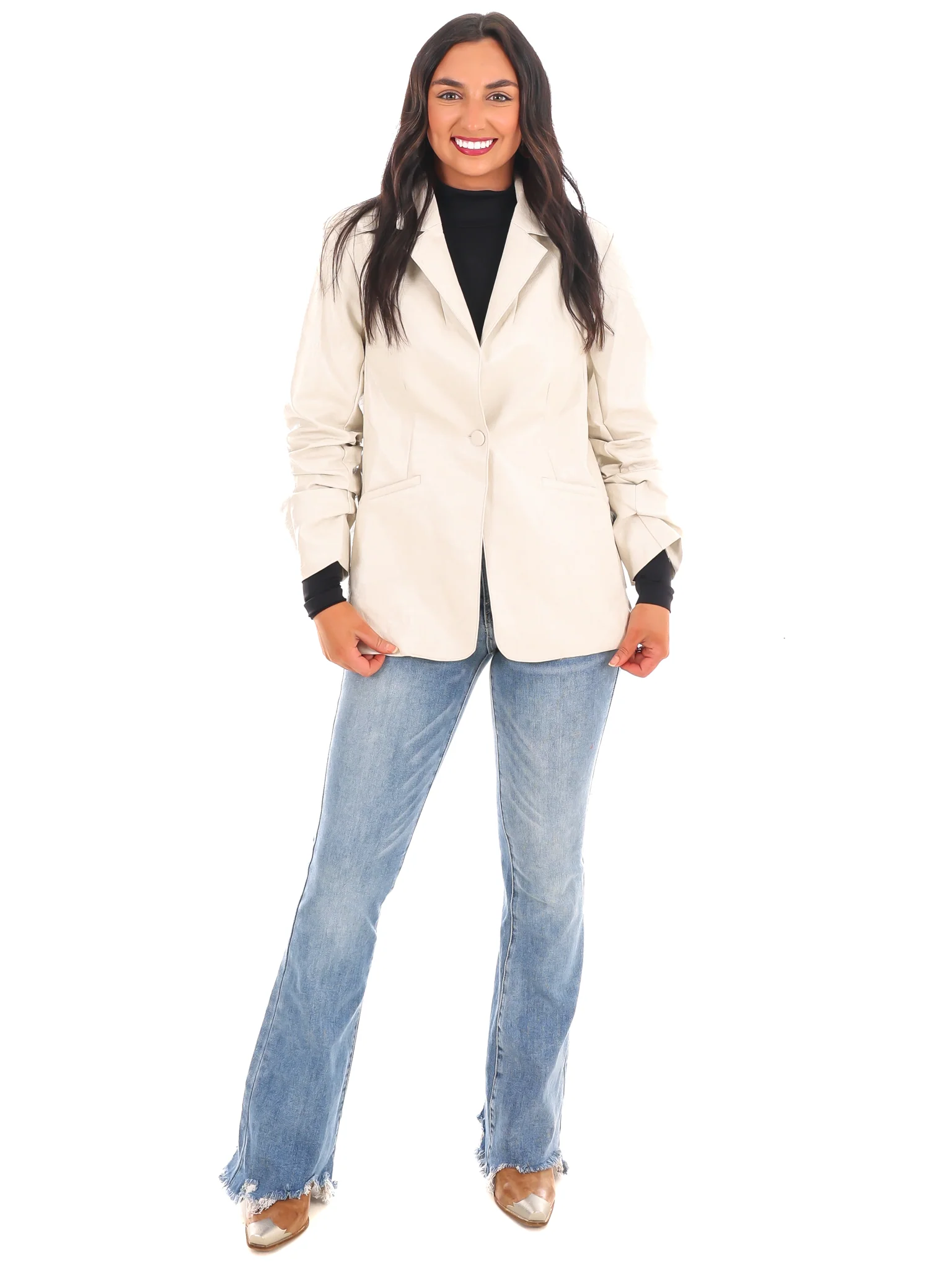 The Luxe Cinch Blazer - Image 2