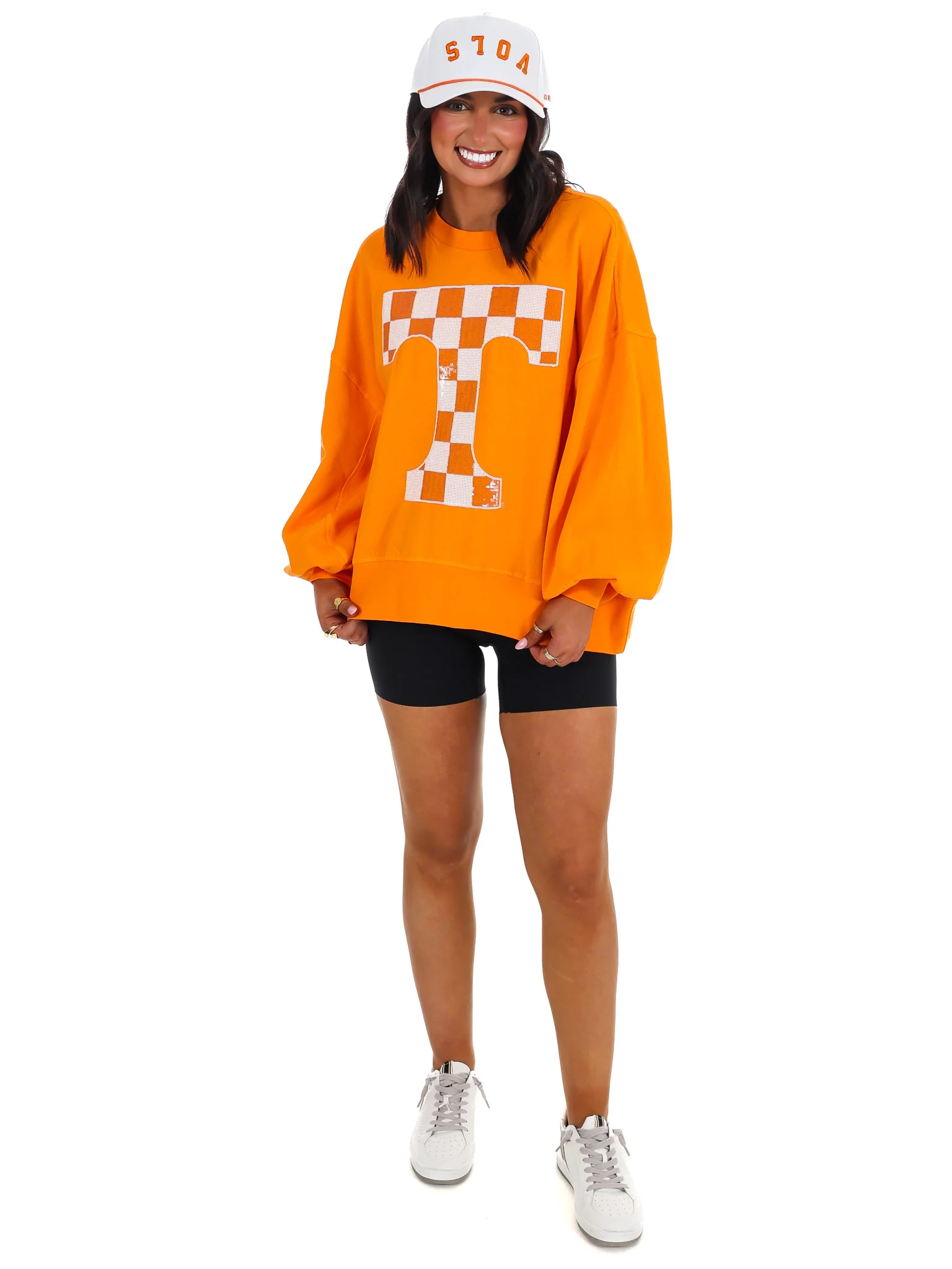 The Power T Sequin Balloon Pullover - Image 2