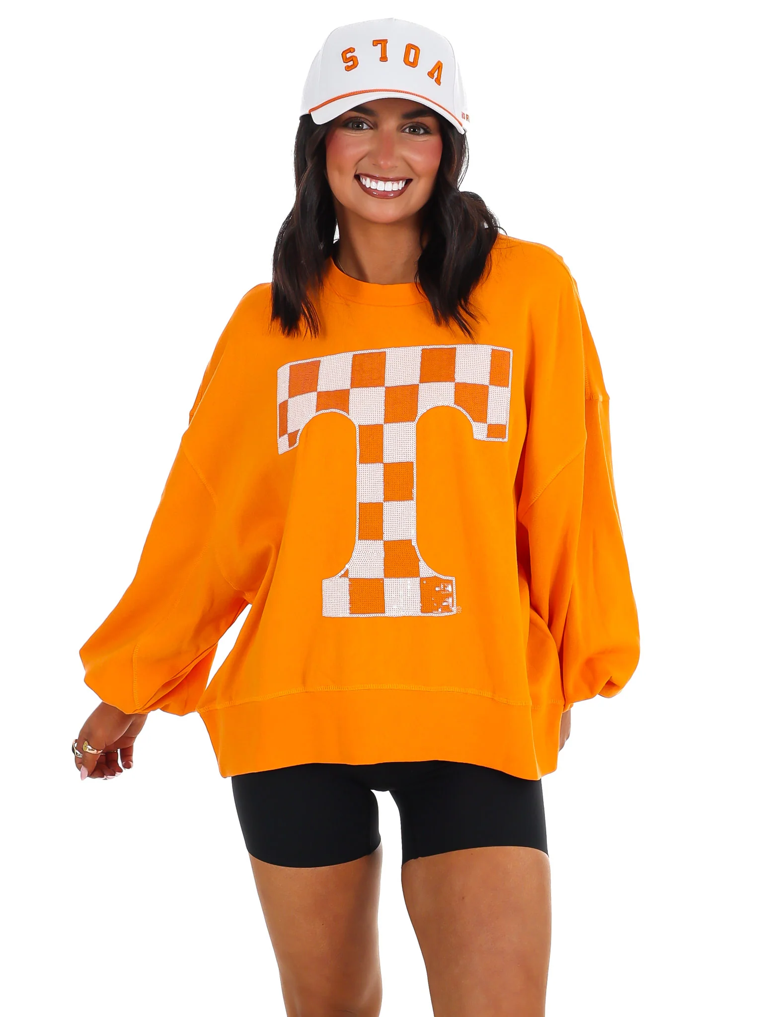 The Power T Sequin Balloon Pullover - Image 3