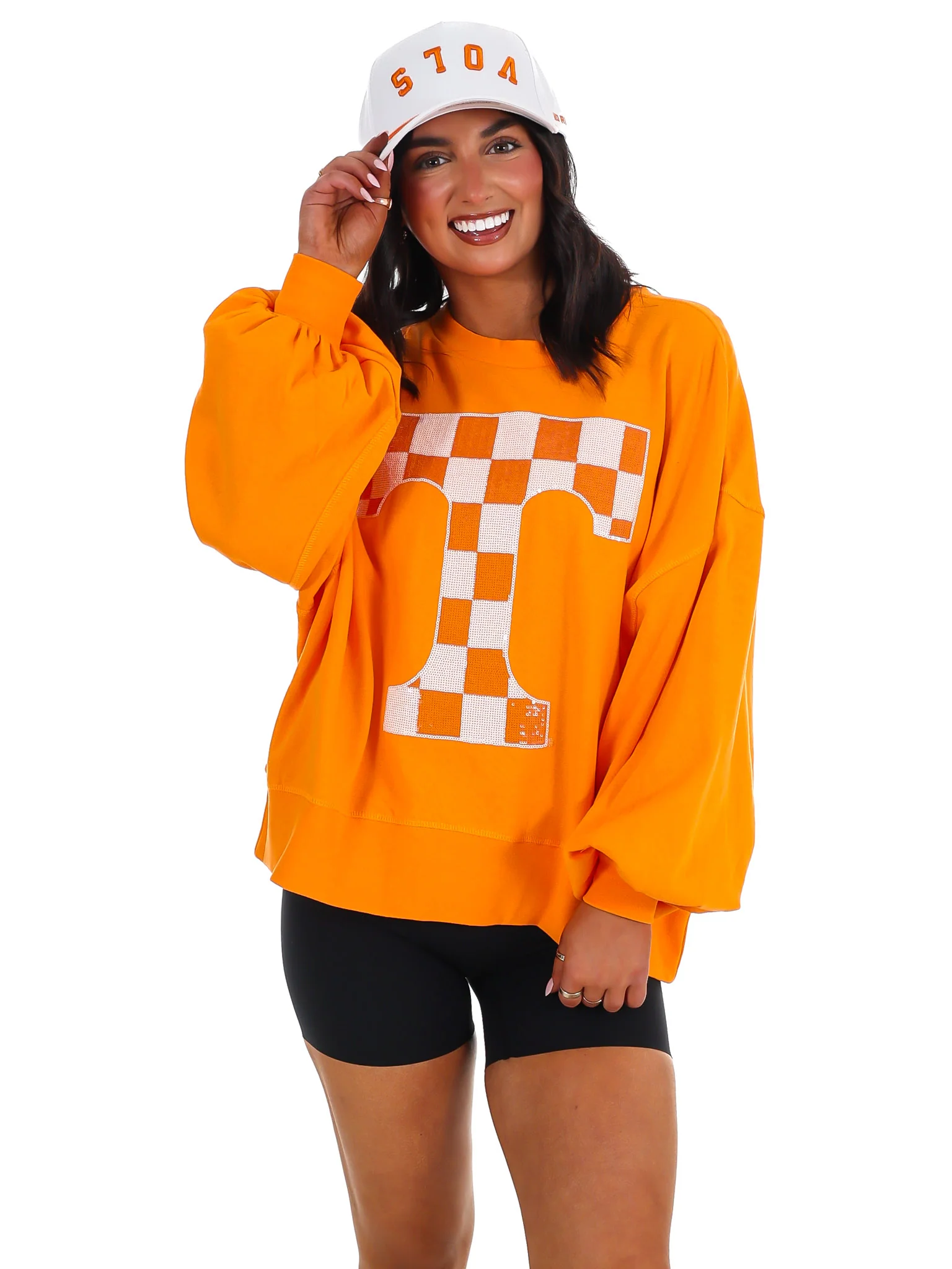 The Power T Sequin Balloon Pullover - Image 5