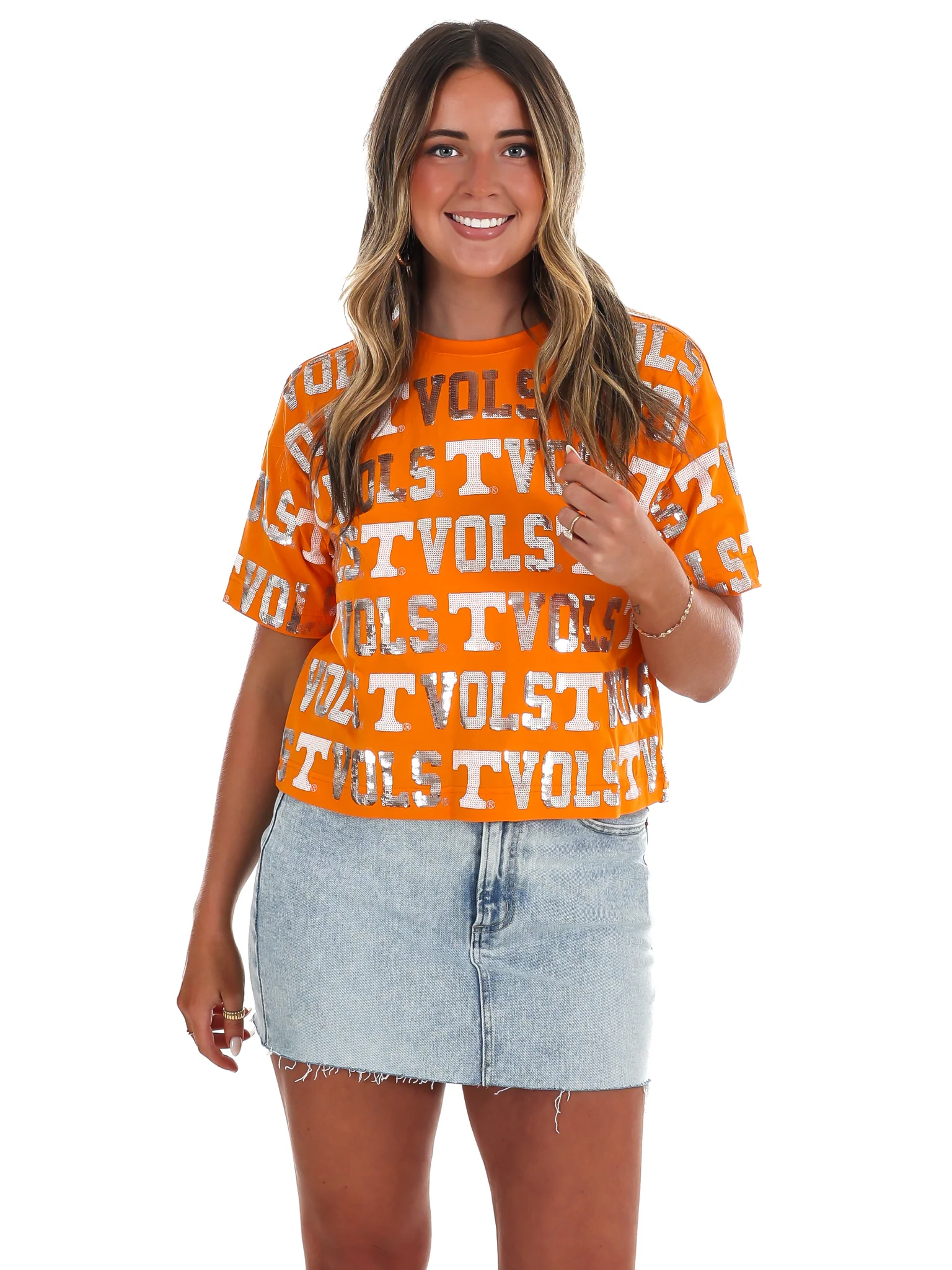The Tennessee Sequin Repeat Tee - Image 3