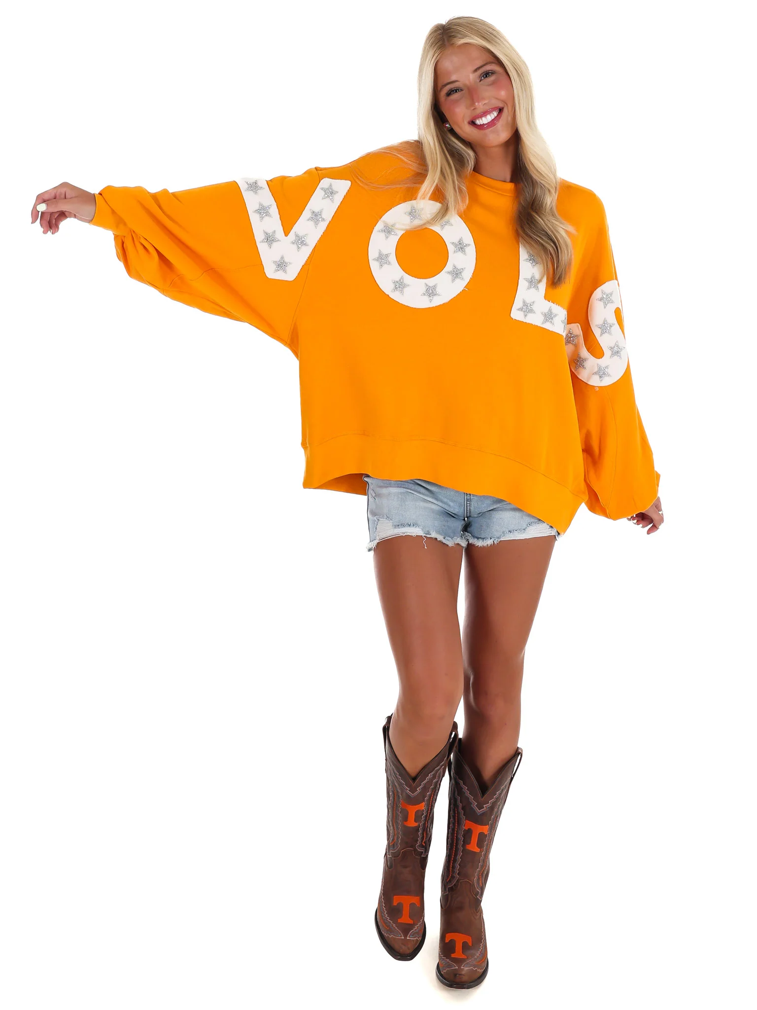 The University of Tennessee Balloon Sleeve Pullover - Image 2