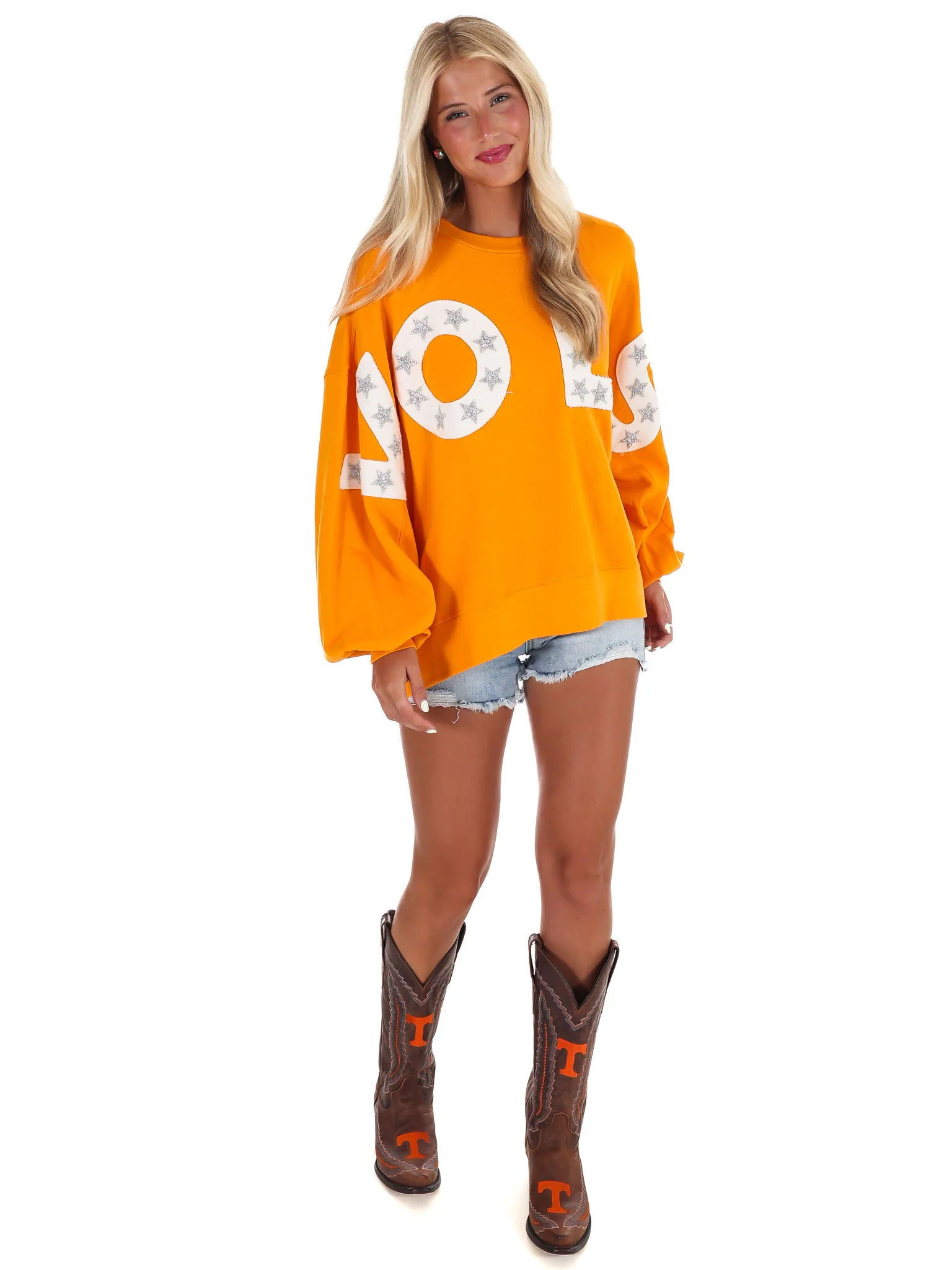 The University of Tennessee Balloon Sleeve Pullover - Image 6