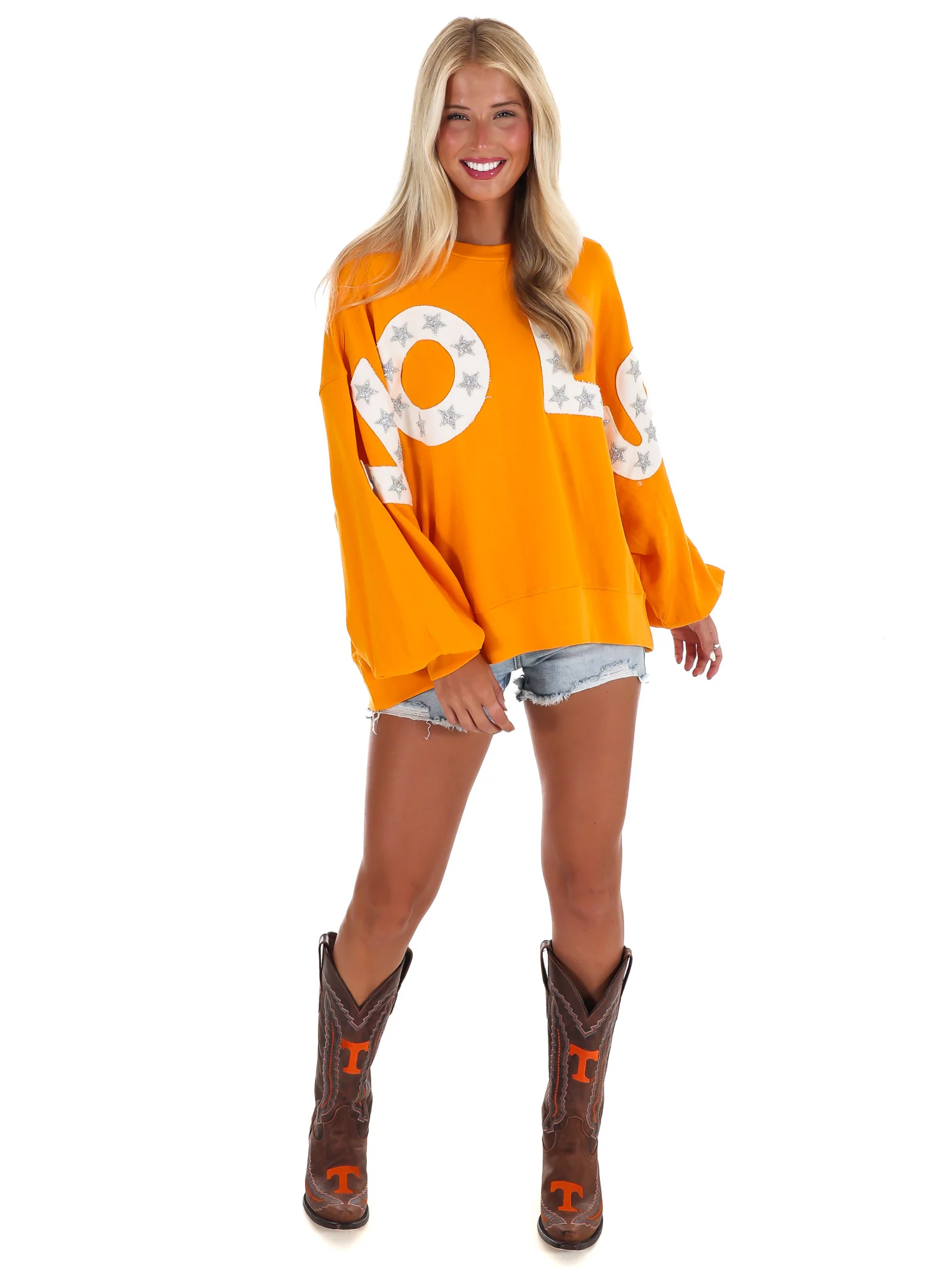 The University of Tennessee Balloon Sleeve Pullover - Image 7
